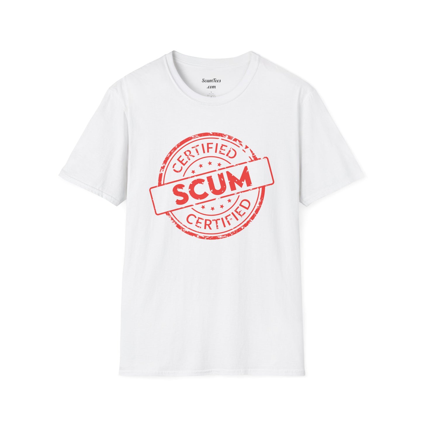 Certified Scum Unisex Softstyle T-Shirt
