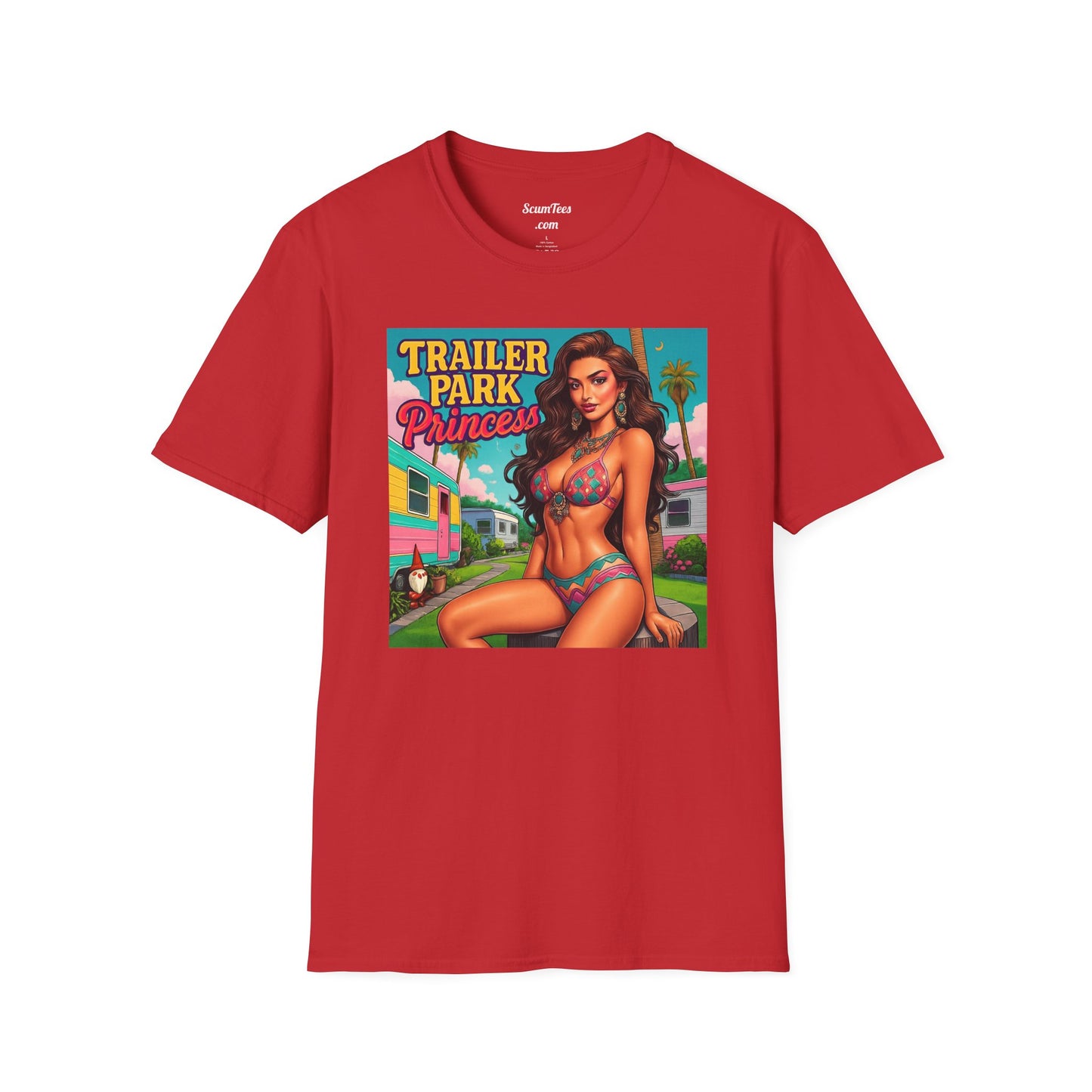 Trailer Park Princess Womens Softstyle T-Shirt