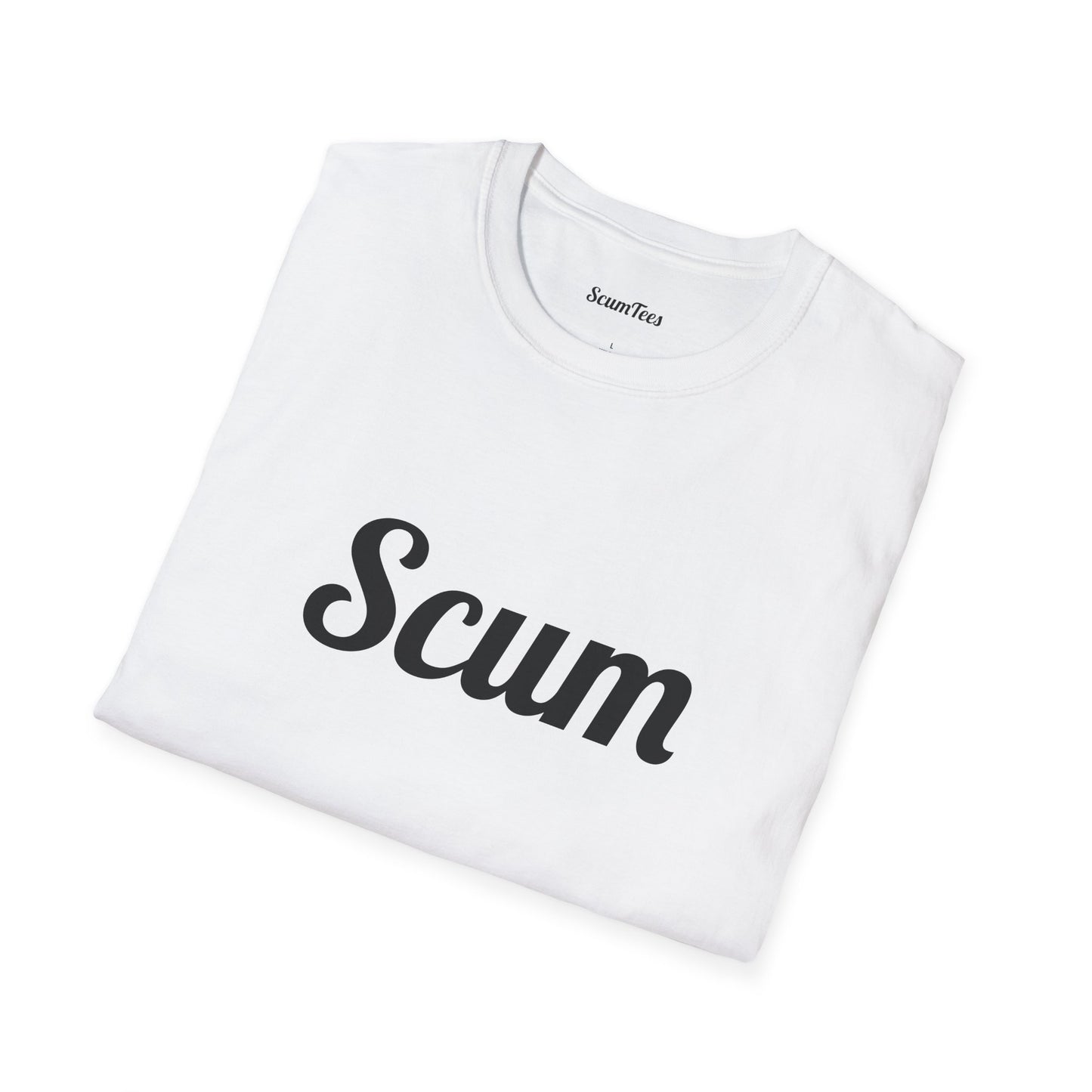 Scum Basic Unisex Softstyle T-Shirt