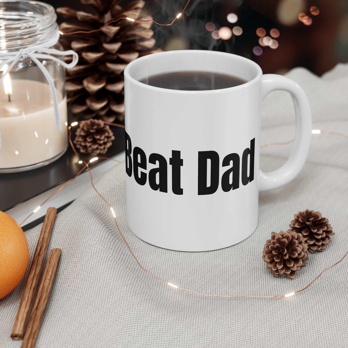 #1 Dead Beat Dad Mug 11oz