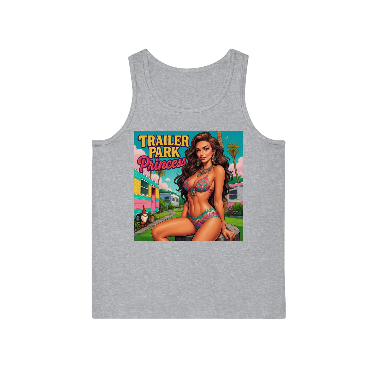 Trailer Park Princess Women's Flowy Racerback Tank