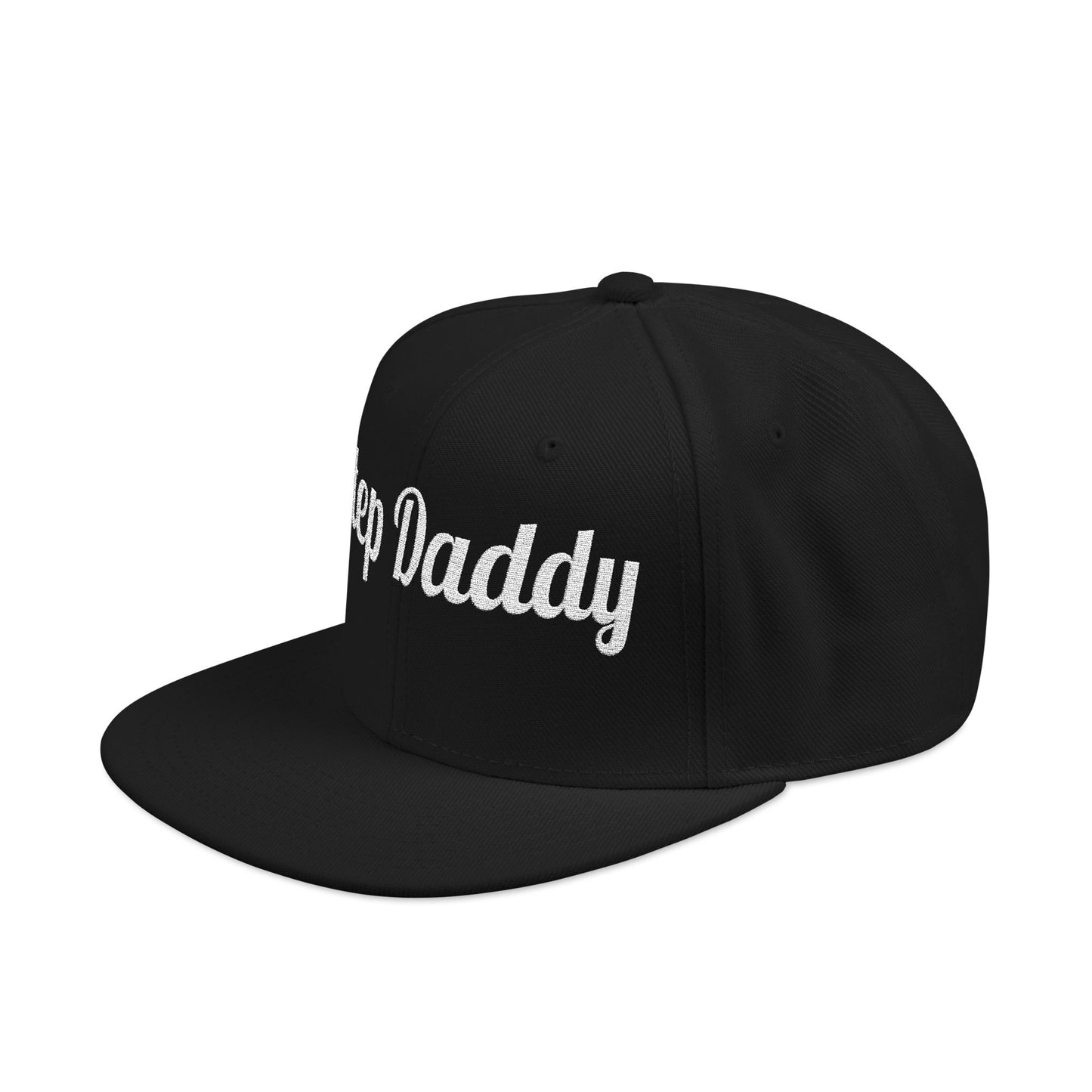 Step Daddy Embroidered Snapback Cap - Trendy Cap for Dads, Perfect Gift for Fathers Day, Casual Wear, Street Style
