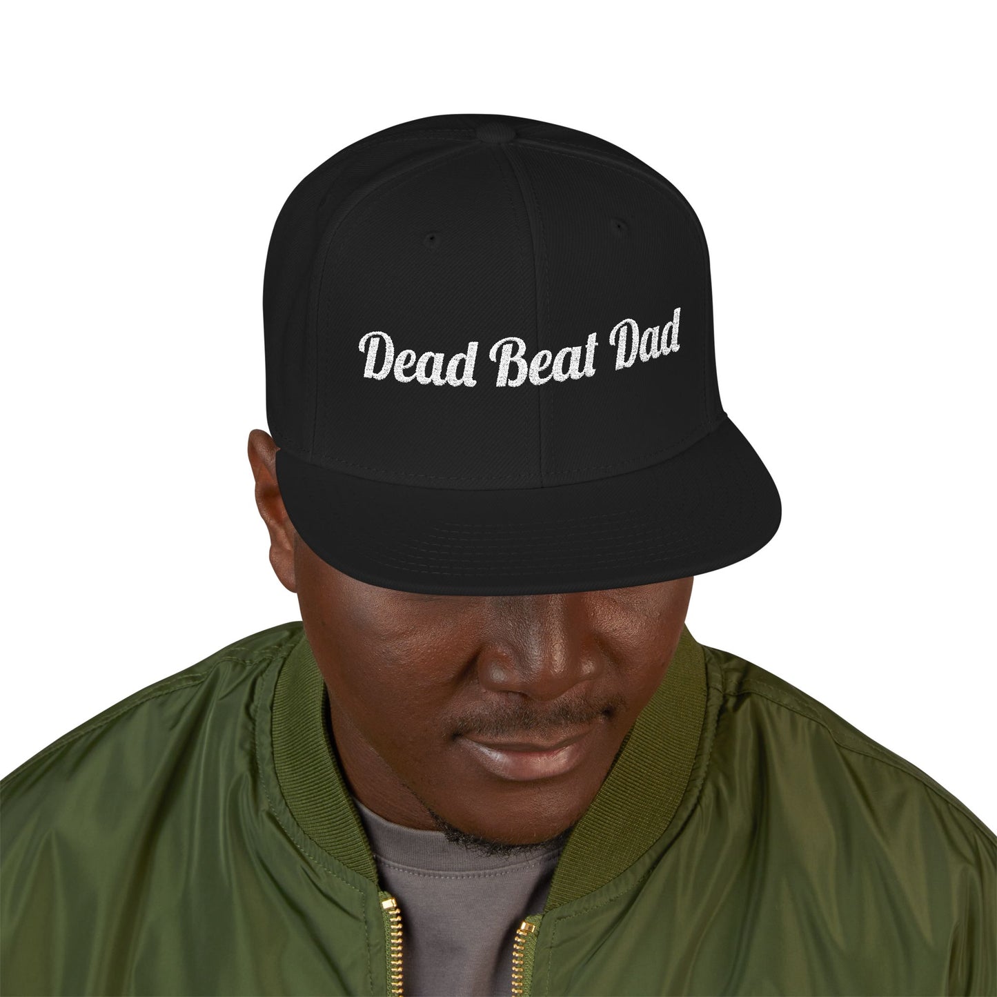Dead Beat Dad Snapback (Embroidery)
