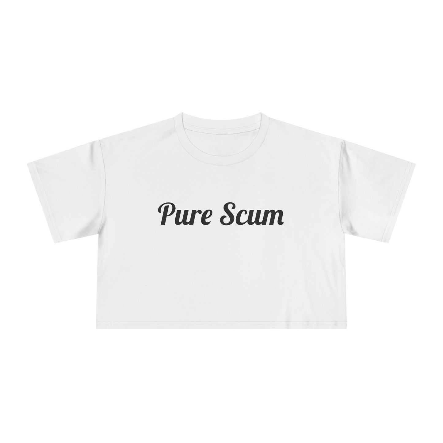 Pure Scum Women's Crop Tee