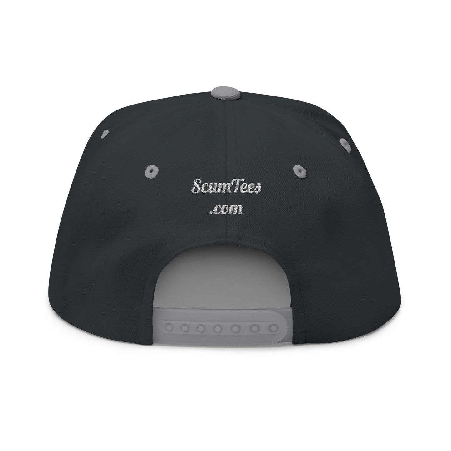 Scum Flat Bill Cap (Embroidery)