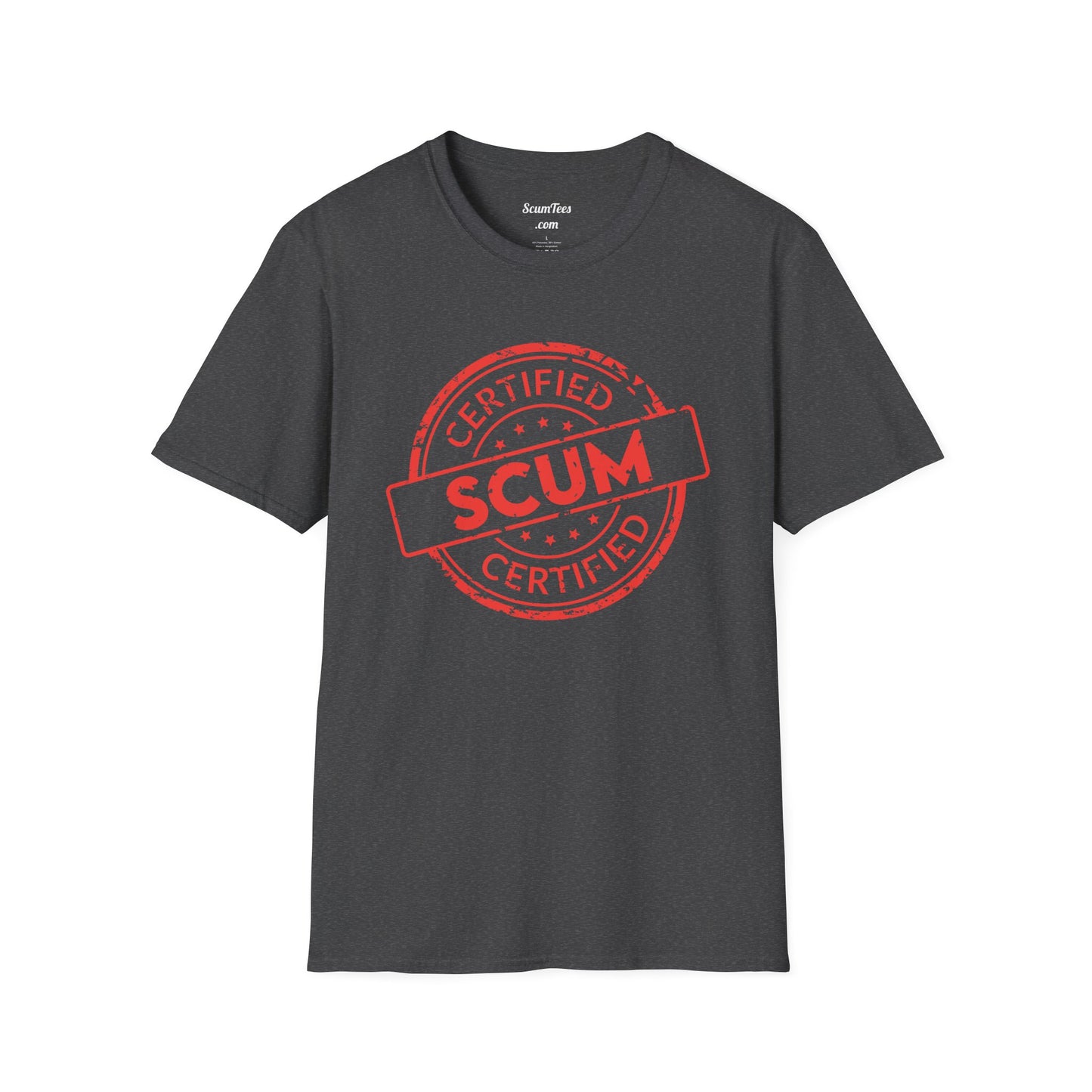 Certified Scum Unisex Softstyle T-Shirt