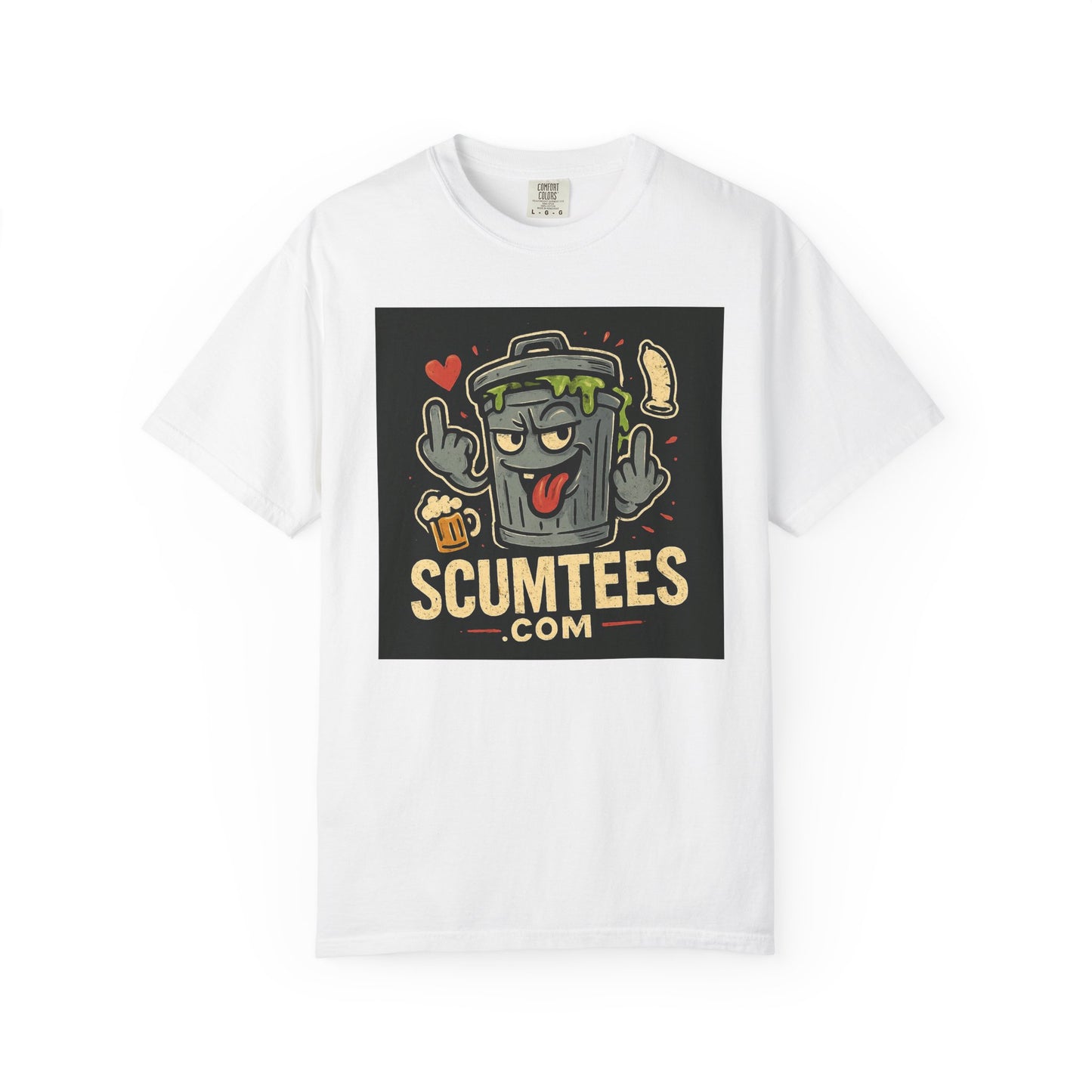 Scum Tees Original Unisex Garment-Dyed T-shirt