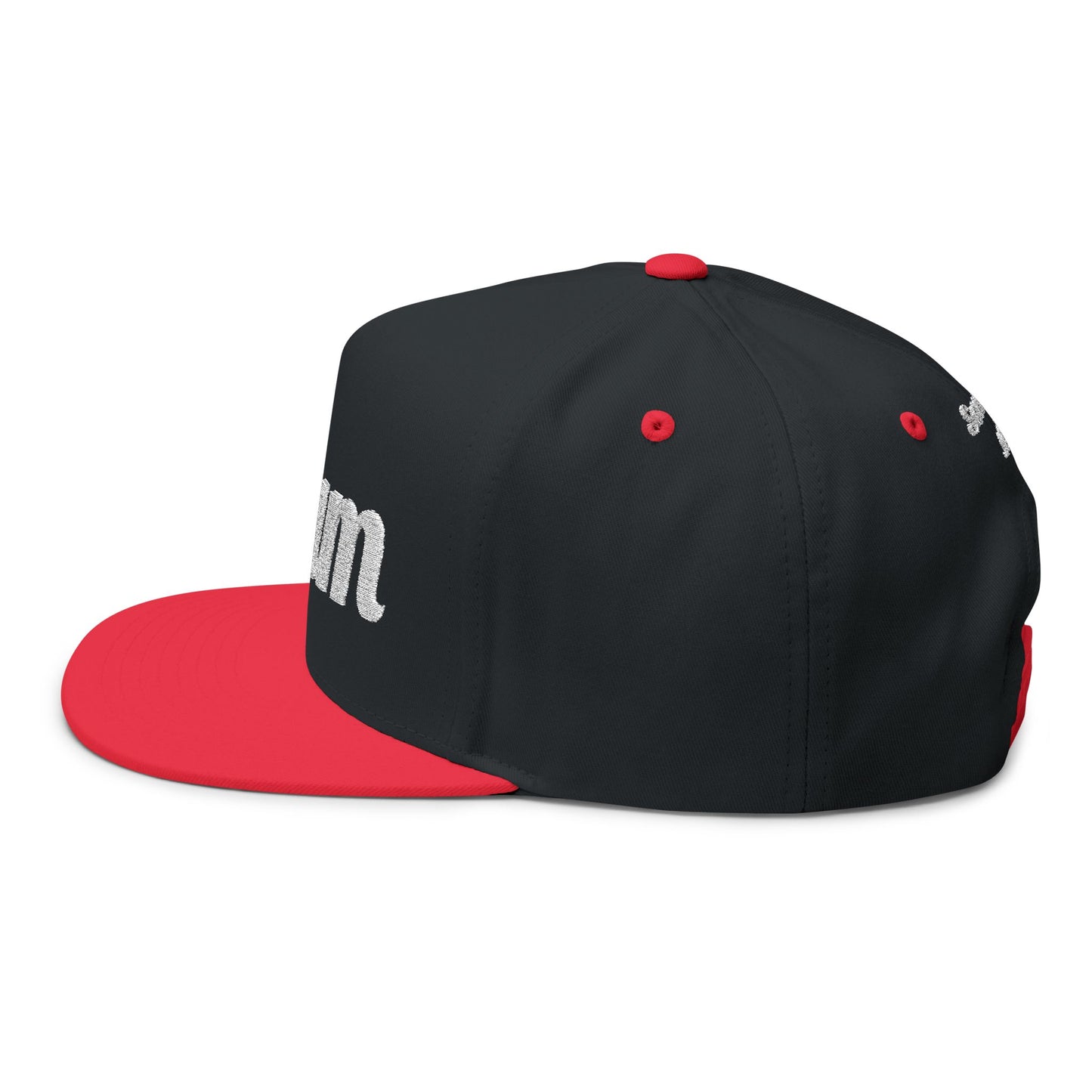 Scum Flat Bill Cap (Embroidery)