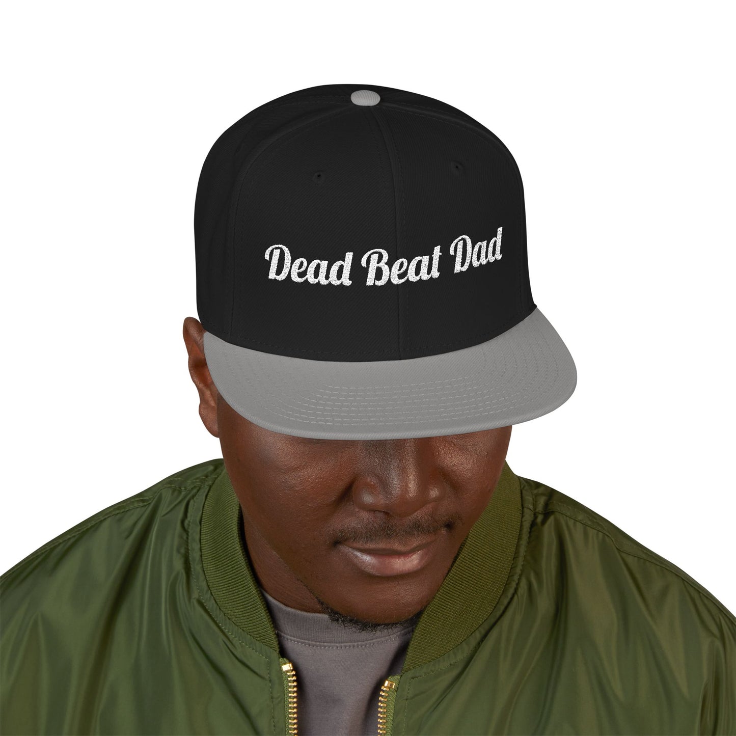 Dead Beat Dad Snapback (Embroidery)