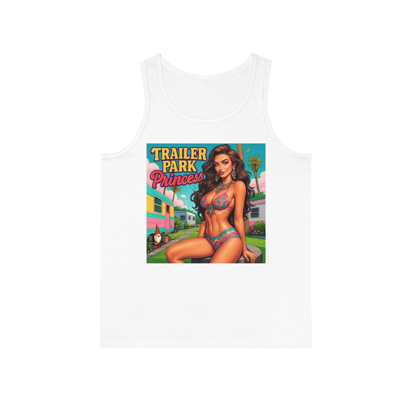 Trailer Park Princess Women's Flowy Racerback Tank
