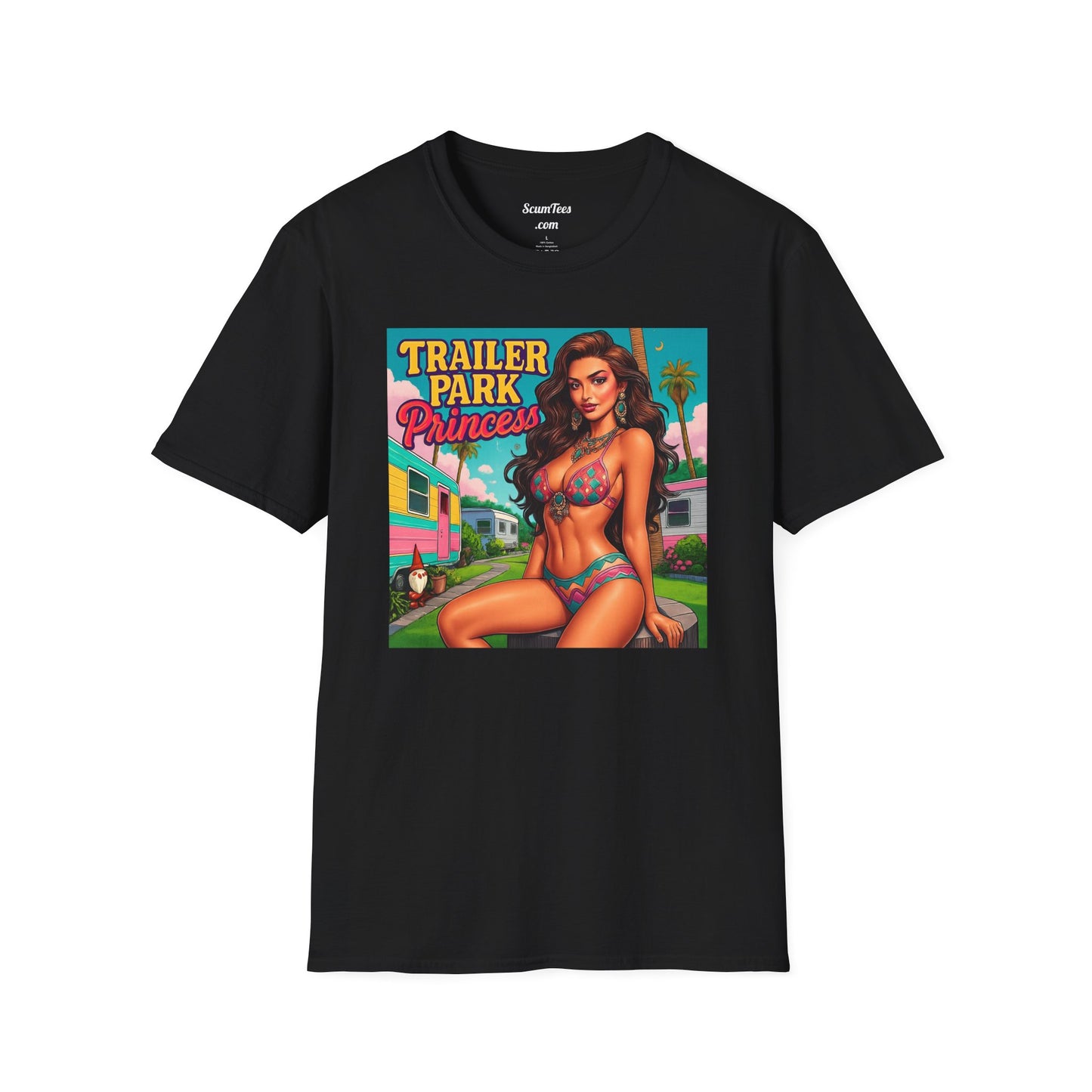 Trailer Park Princess Womens Softstyle T-Shirt