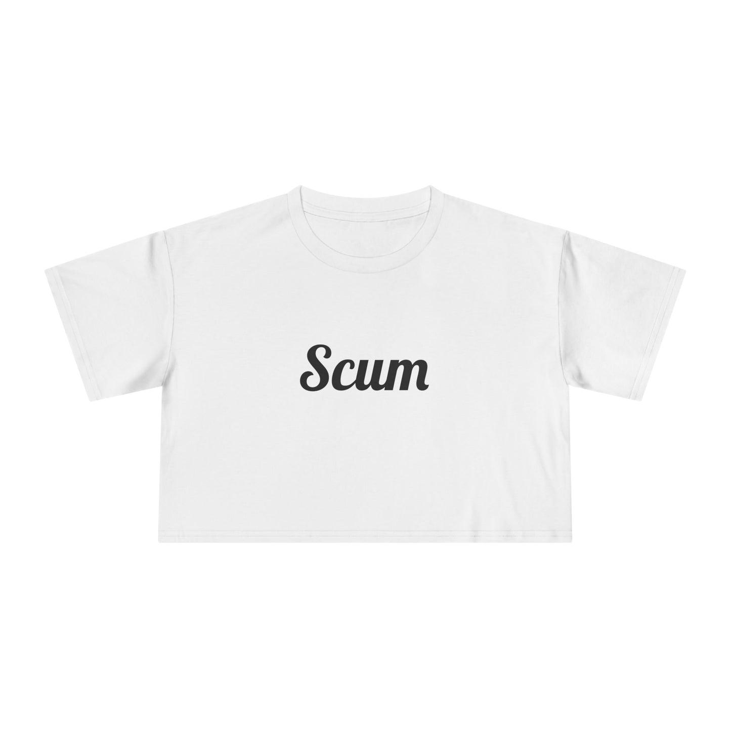 Scum Women's Crop Tee