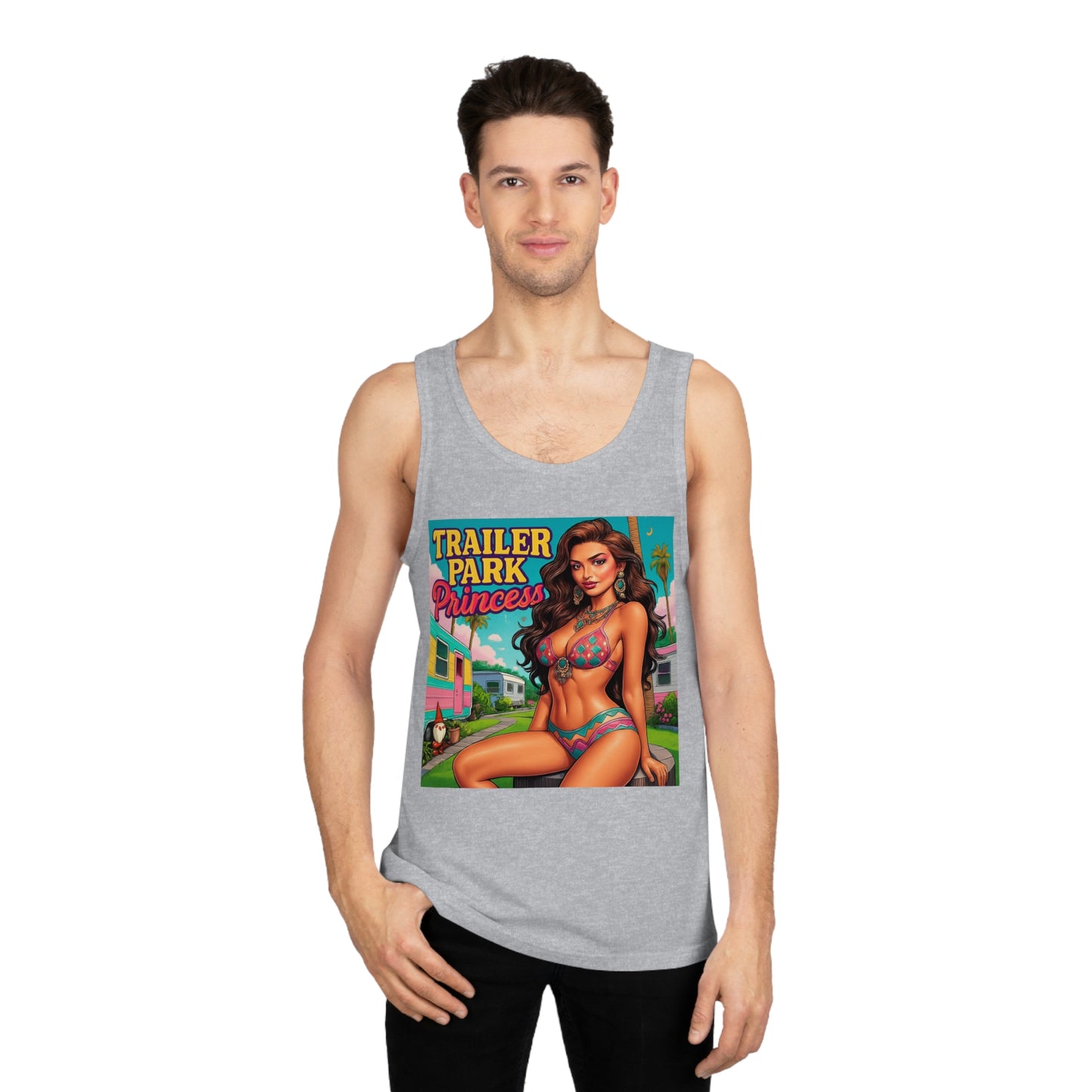 Trailer Park Princess Women's Flowy Racerback Tank