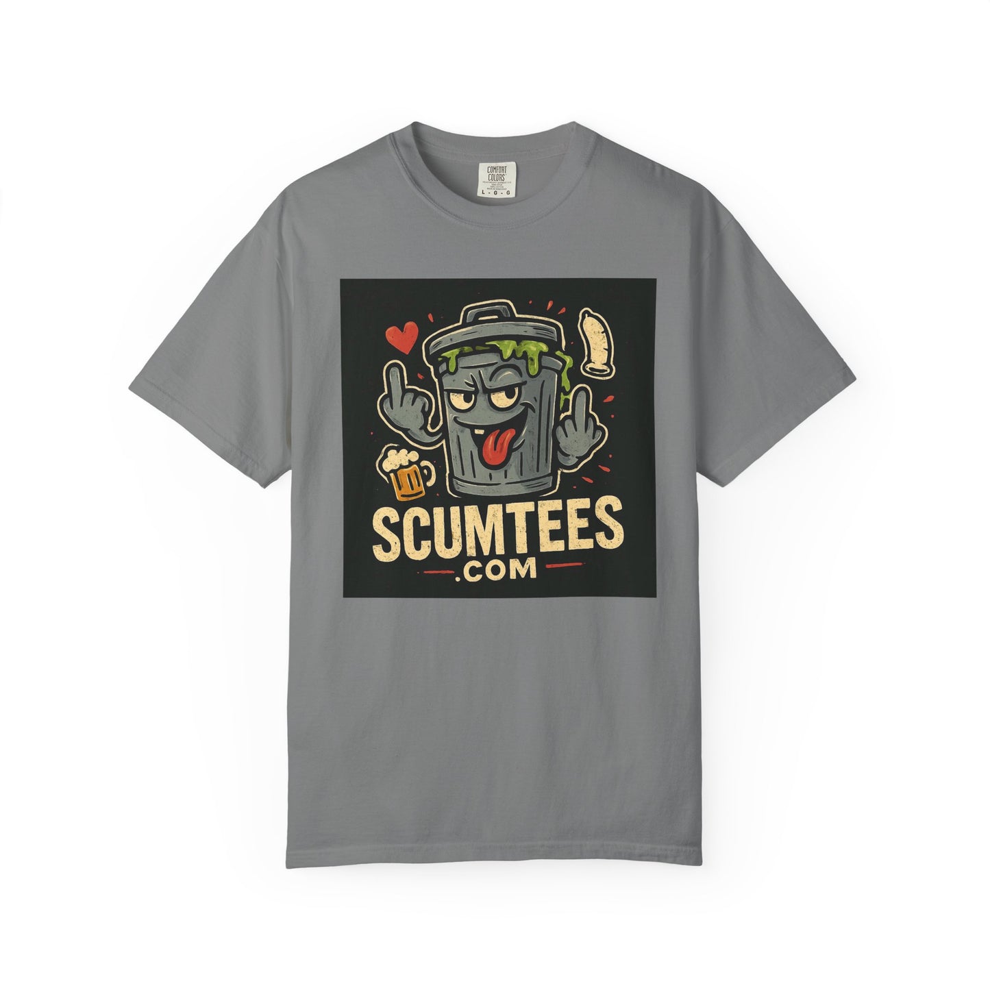 Scum Tees Original Unisex Garment-Dyed T-shirt