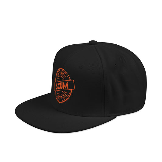 Certified Scum Snapback (Embroidery)