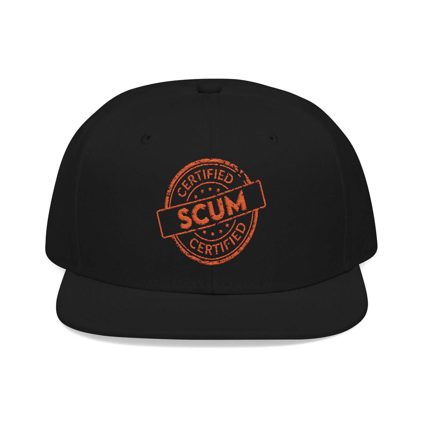 Certified Scum Snapback (Embroidery)