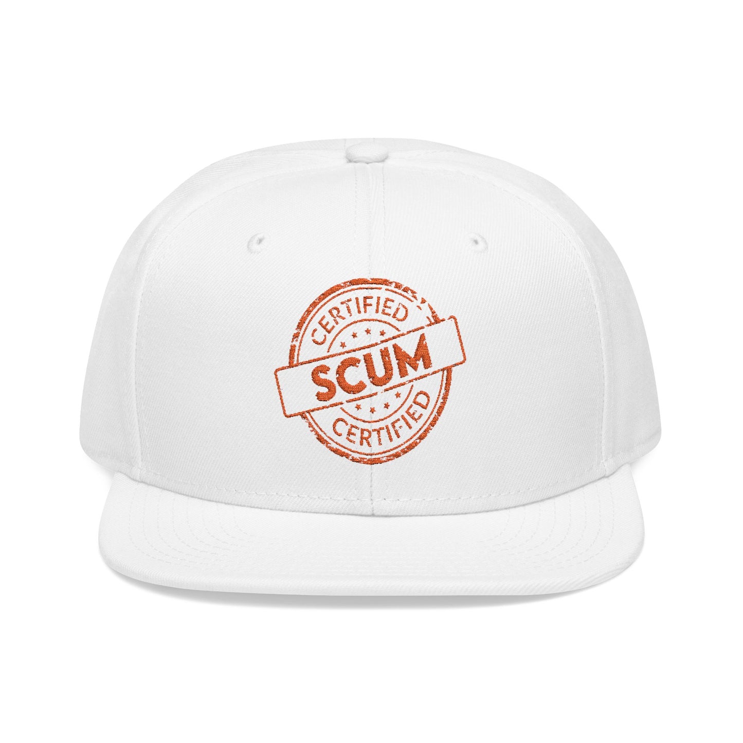 Certified Scum Snapback (Embroidery)