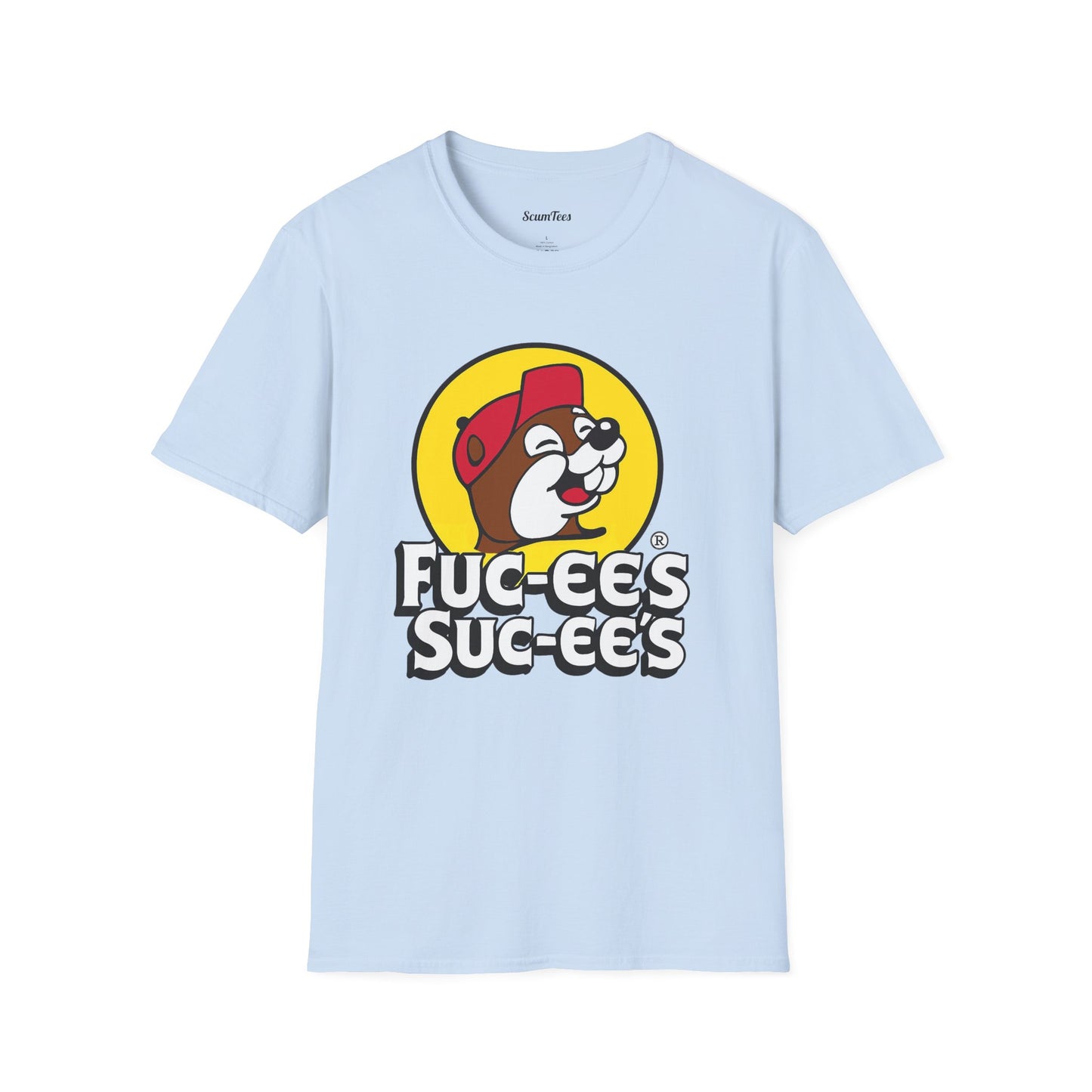 Funny Buc-ee’s Parody T-Shirt – "Fuc-ees Suc-ees" Logo Tee
