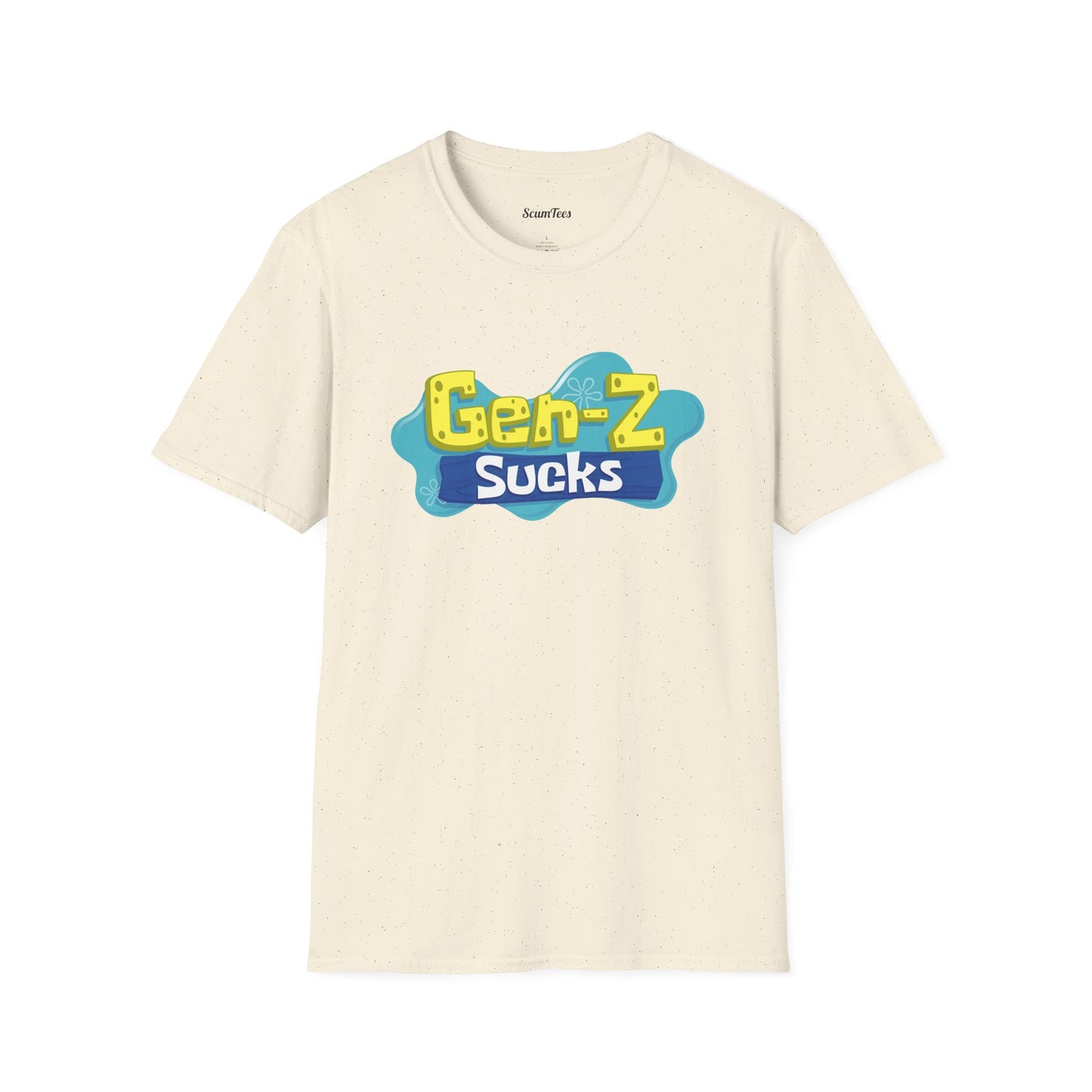 "Gen-Z Sucks" Retro Pop Statement Tee