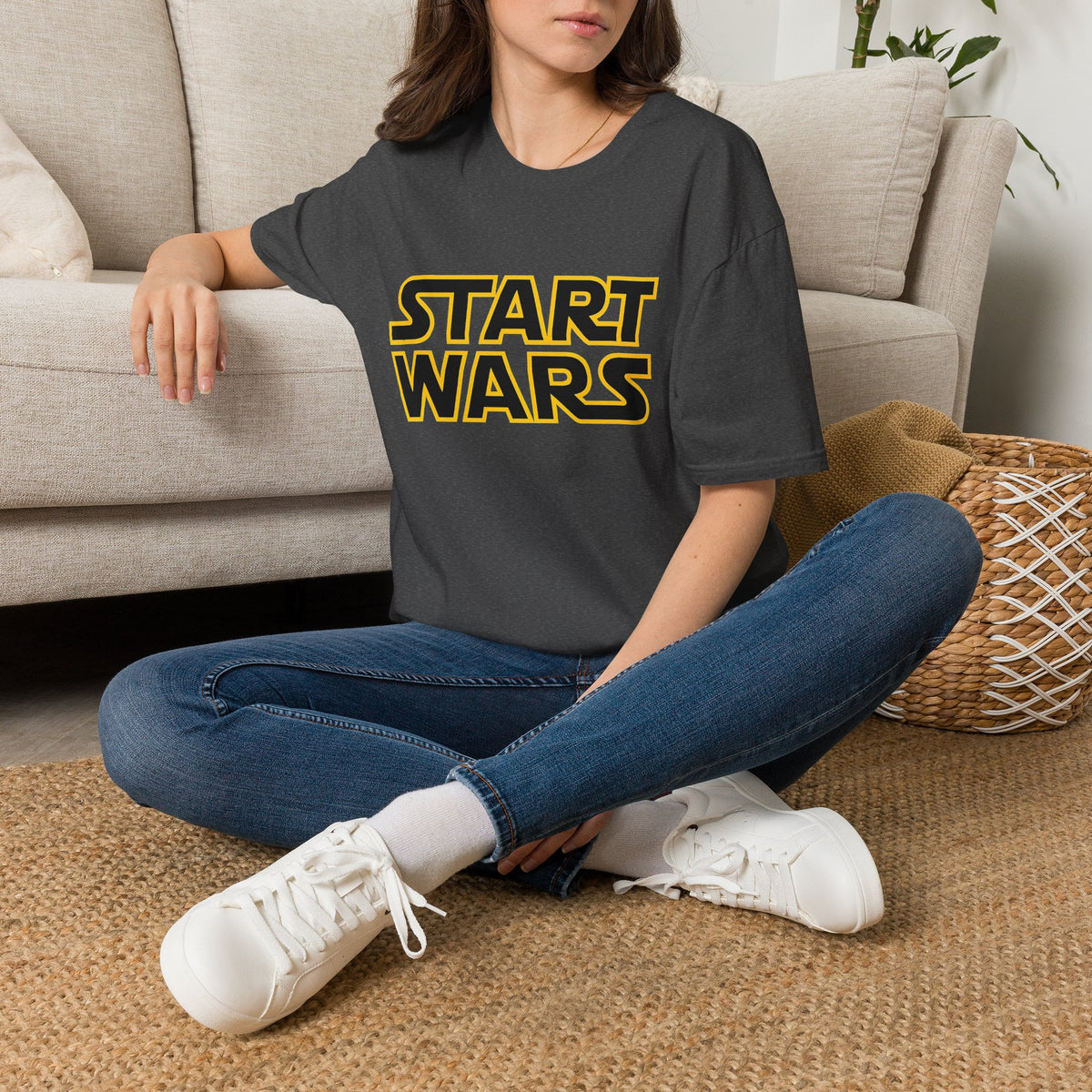 Start Wars T-Shirt — Funny Fitness Motivation Tee
