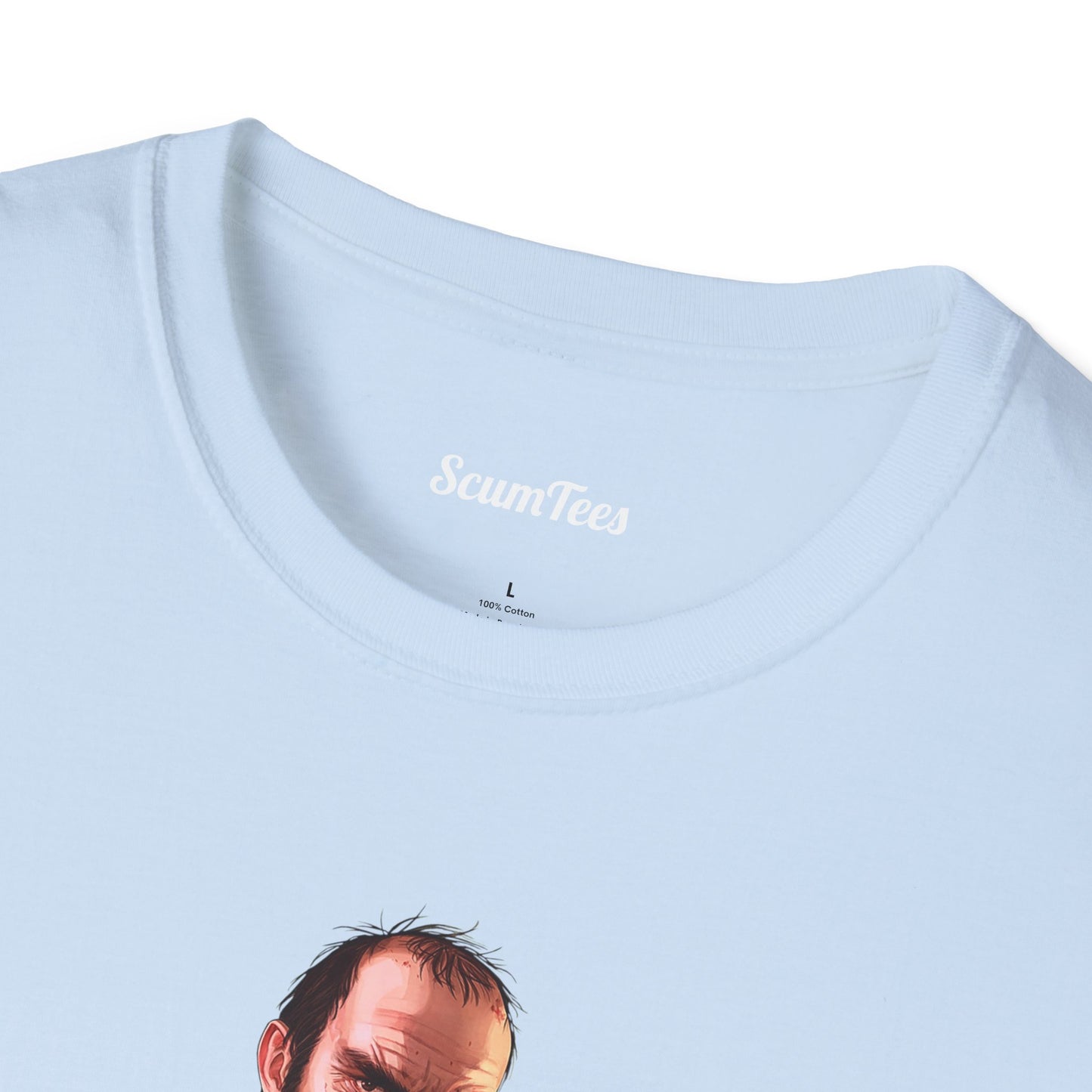 GTA Trevor Portrait T-Shirt — Video Game Character Graphic Tee