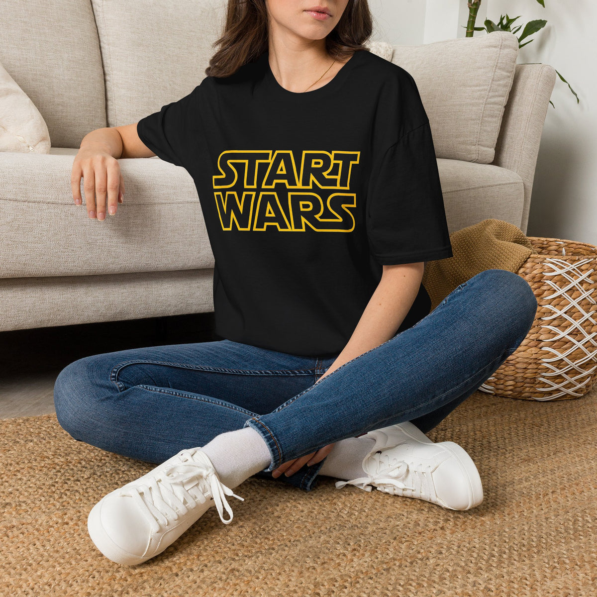 Start Wars T-Shirt — Funny Fitness Motivation Tee