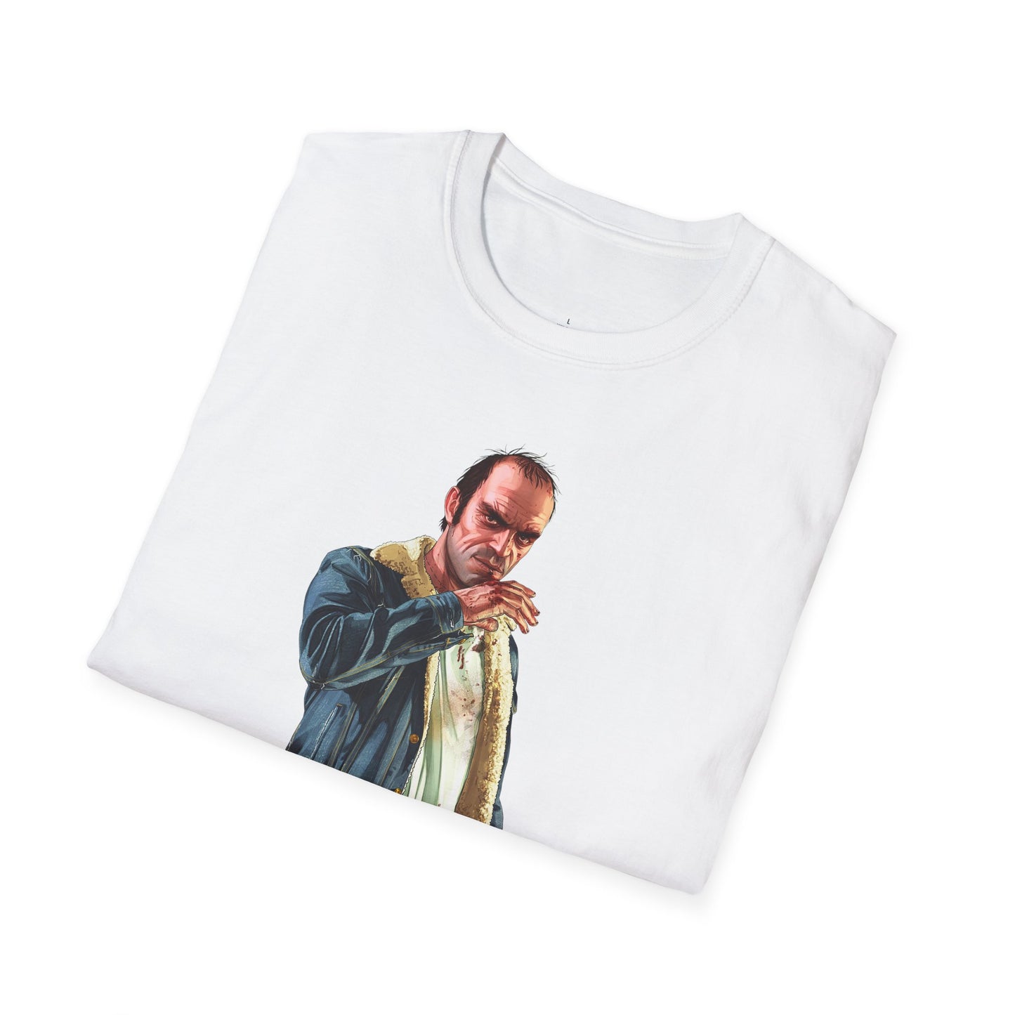 GTA Trevor Portrait T-Shirt — Video Game Character Graphic Tee