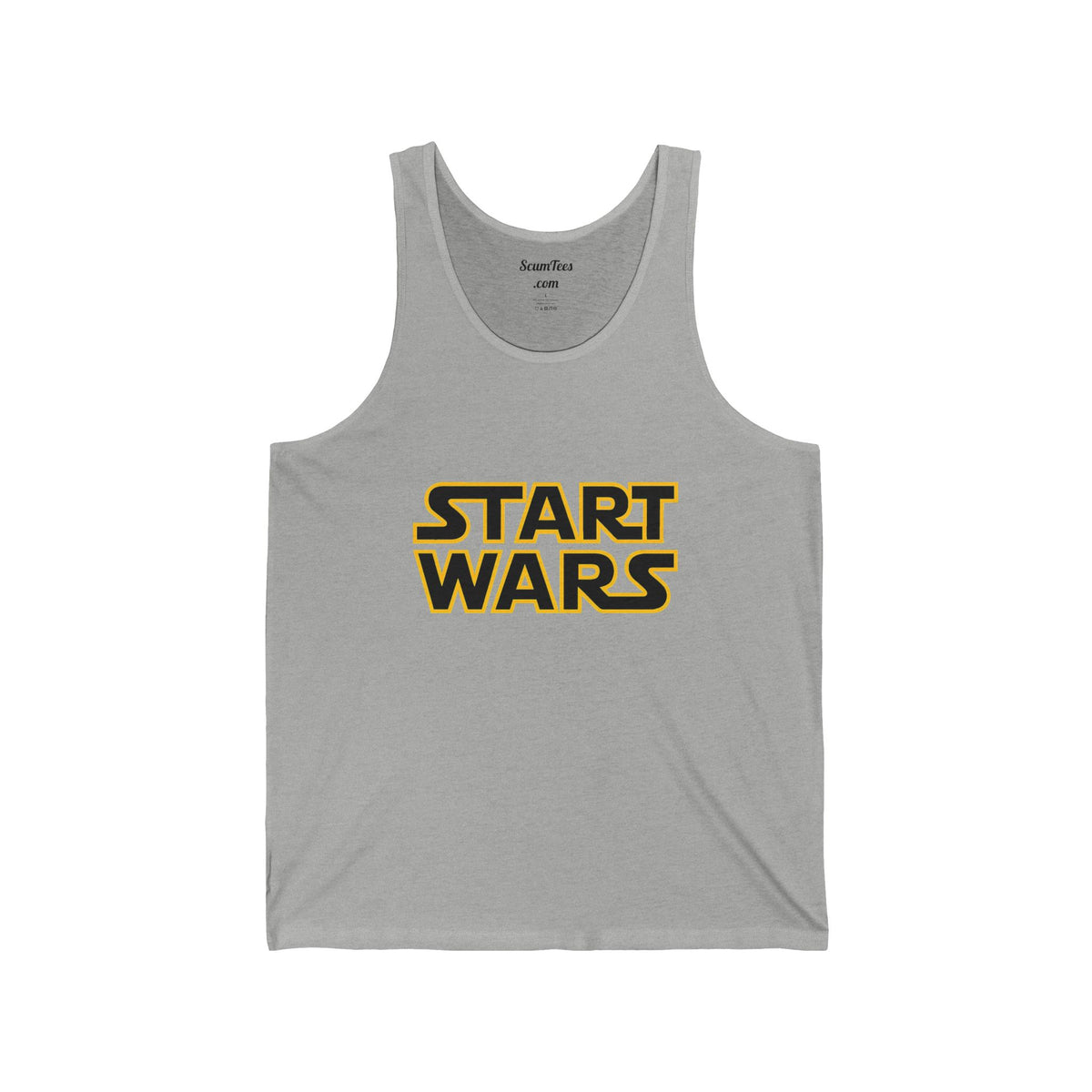 Tank Top — "Start Wars" Retro Sci‑Fi Logo Tank for Tech & Gamer Fans