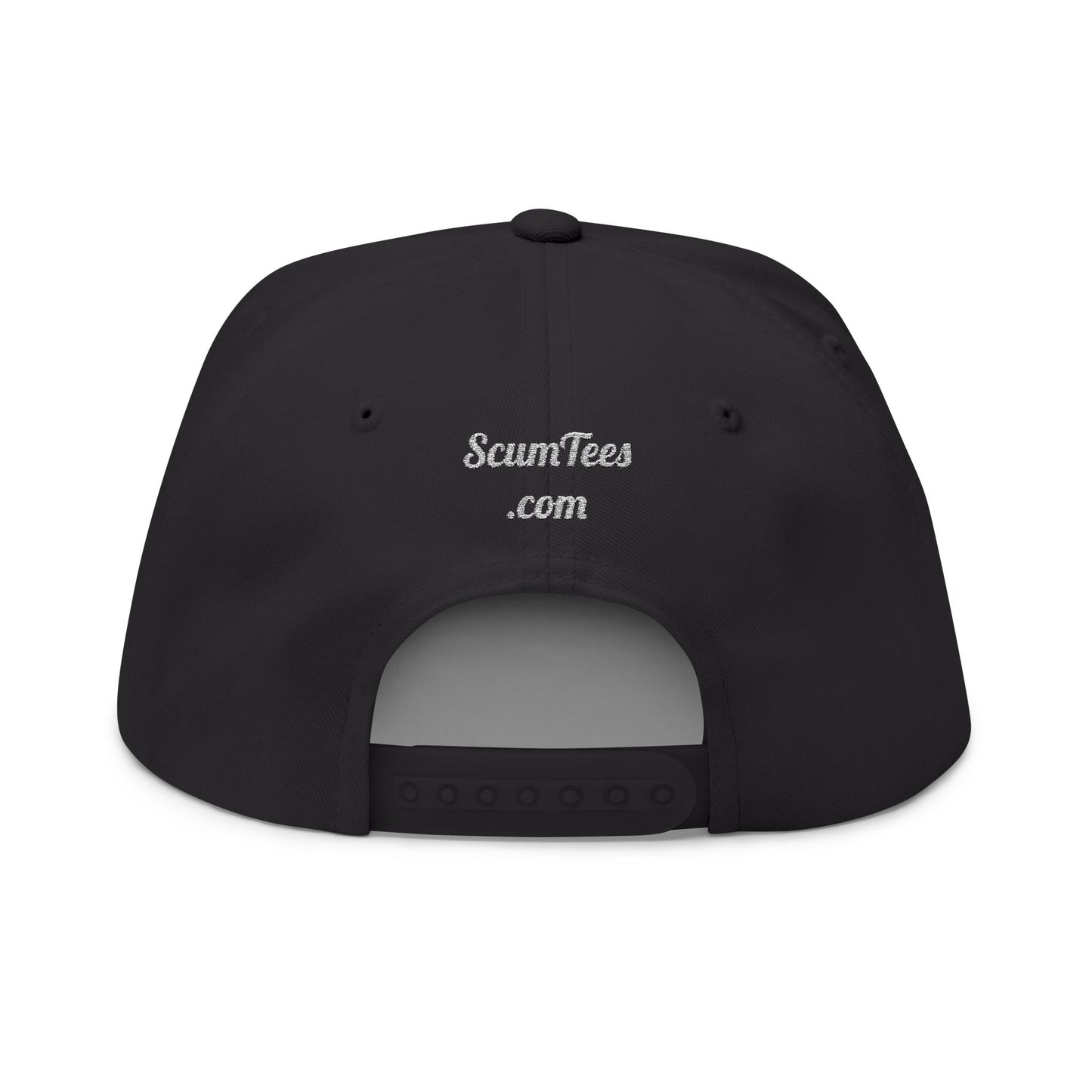 Scum Flat Bill Cap (Embroidery)