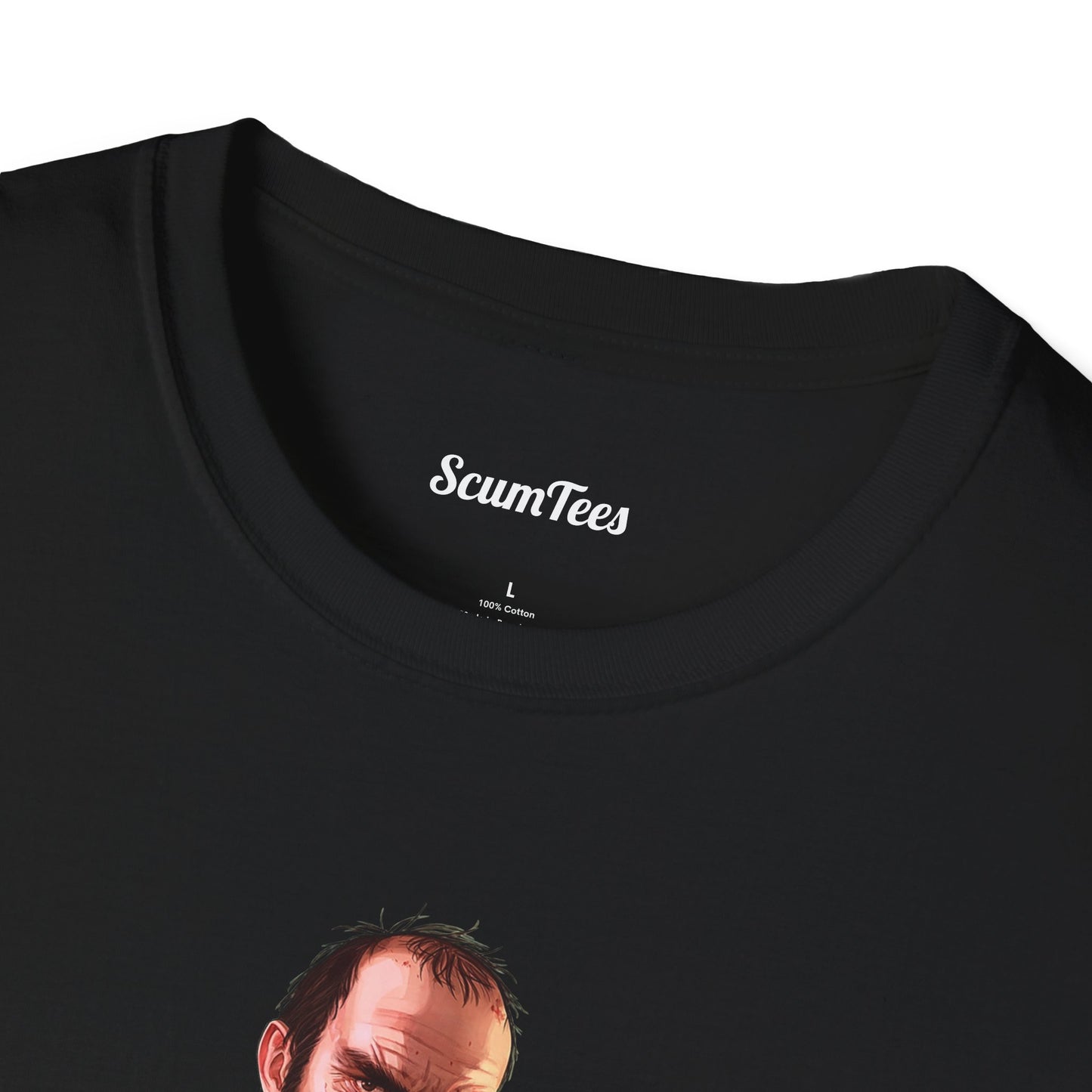 GTA Trevor Portrait T-Shirt — Video Game Character Graphic Tee