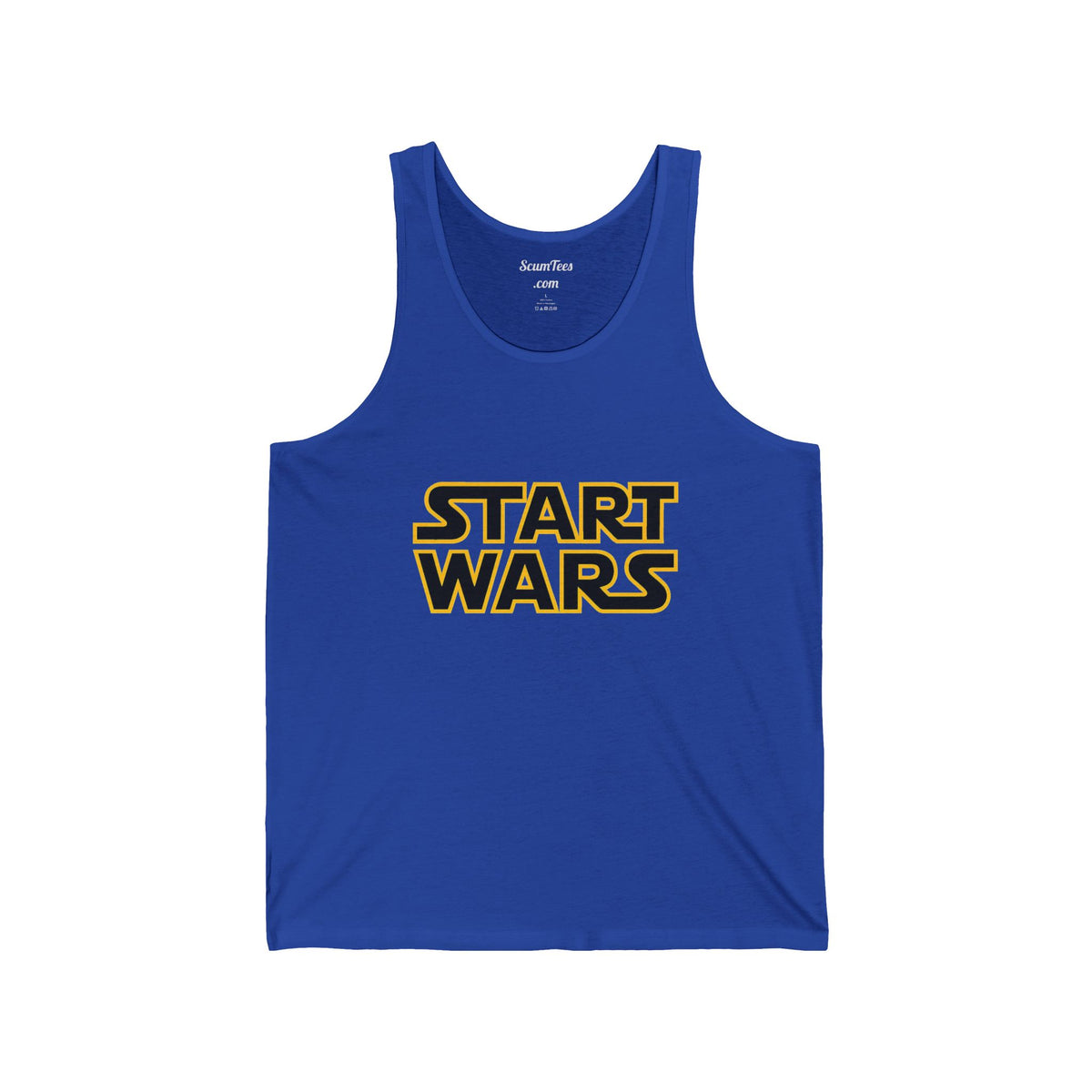 Tank Top — "Start Wars" Retro Sci‑Fi Logo Tank for Tech & Gamer Fans