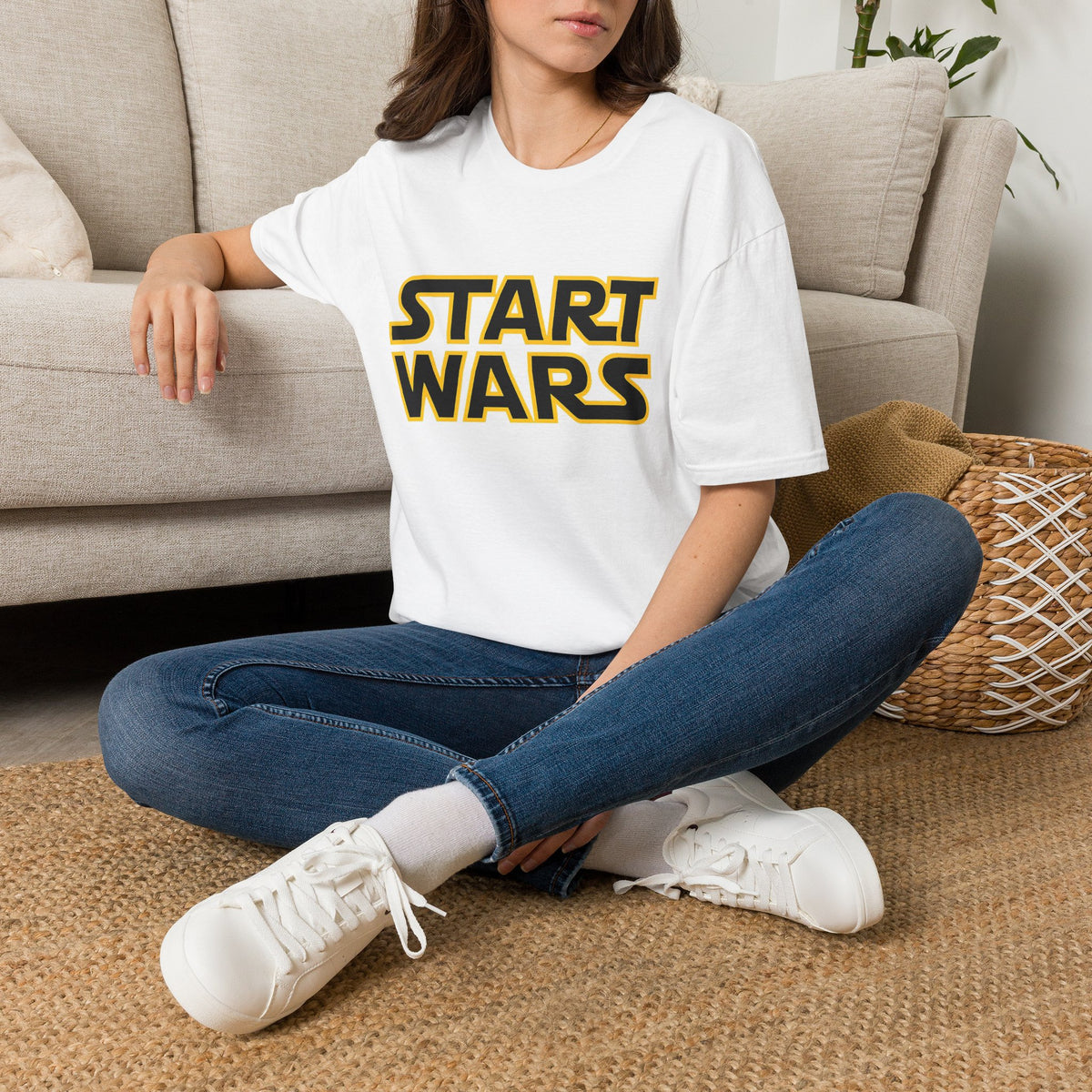 Start Wars T-Shirt — Funny Fitness Motivation Tee