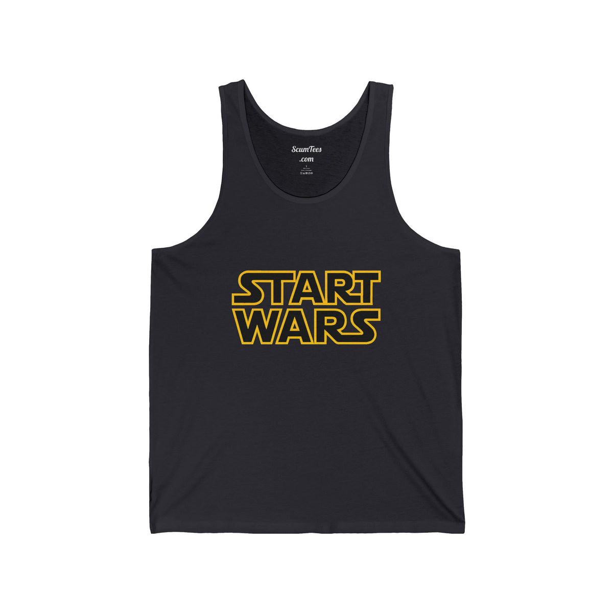 Tank Top — "Start Wars" Retro Sci‑Fi Logo Tank for Tech & Gamer Fans