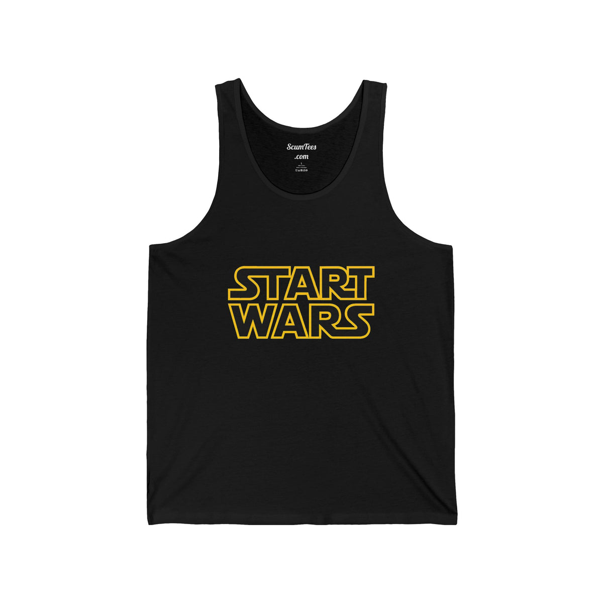 Tank Top — "Start Wars" Retro Sci‑Fi Logo Tank for Tech & Gamer Fans