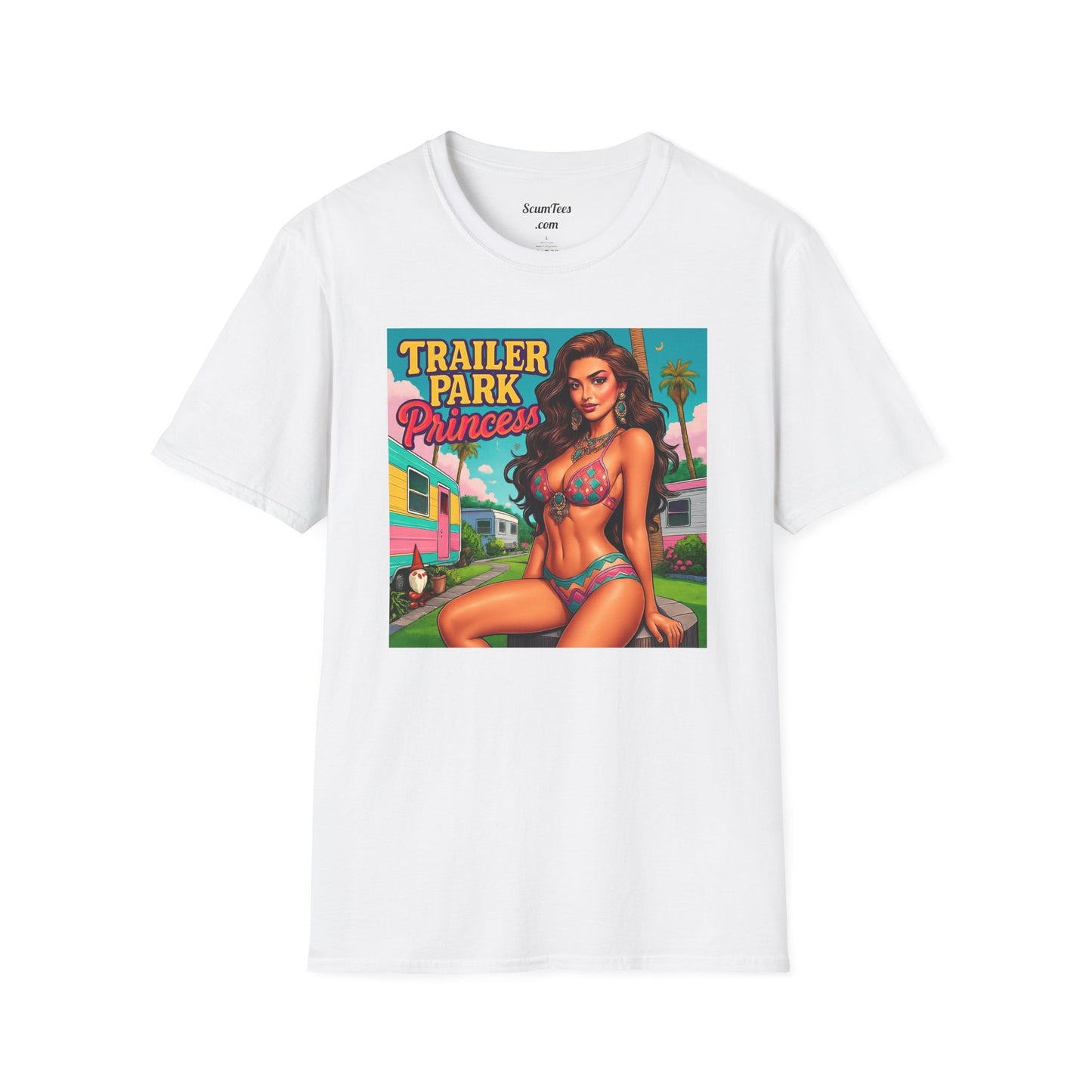 Trailer Park Princess Womens Softstyle T-Shirt