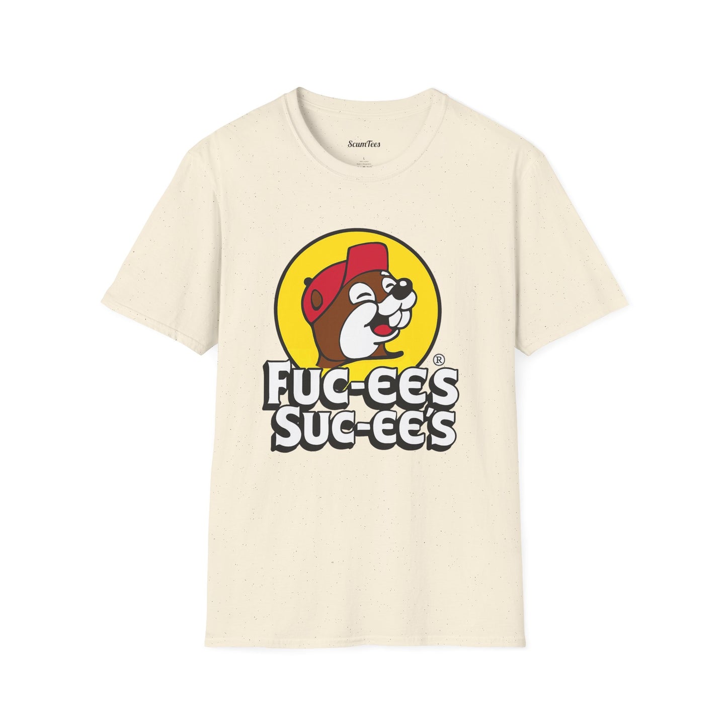 Funny Buc-ee’s Parody T-Shirt – "Fuc-ees Suc-ees" Logo Tee