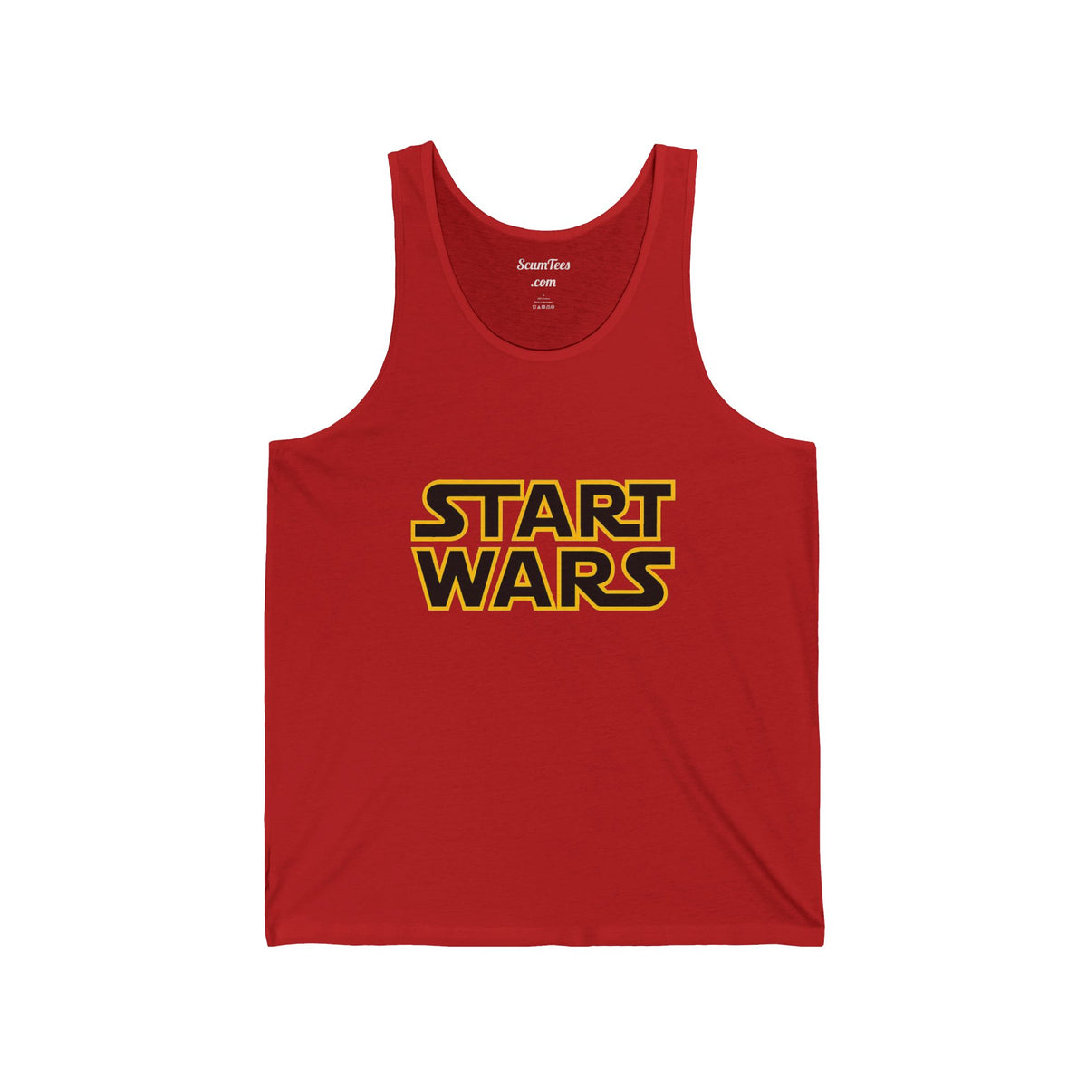 Tank Top — "Start Wars" Retro Sci‑Fi Logo Tank for Tech & Gamer Fans