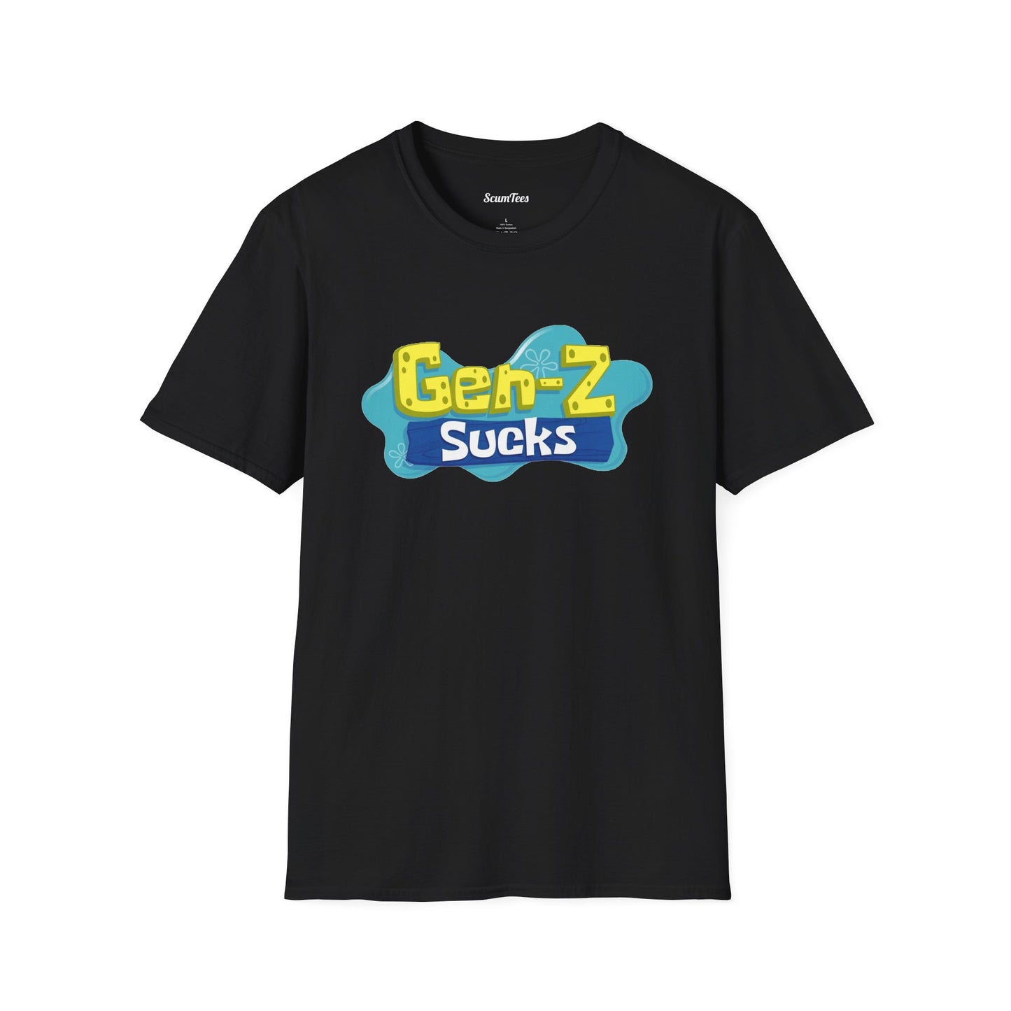 "Gen-Z Sucks" Retro Pop Statement Tee