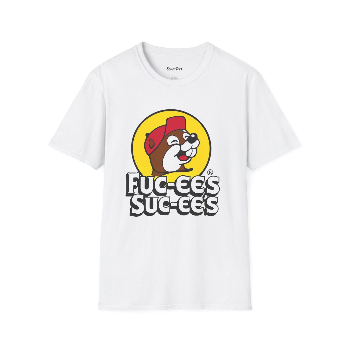 Funny Buc-ee’s Parody T-Shirt – "Fuc-ees Suc-ees" Logo Tee