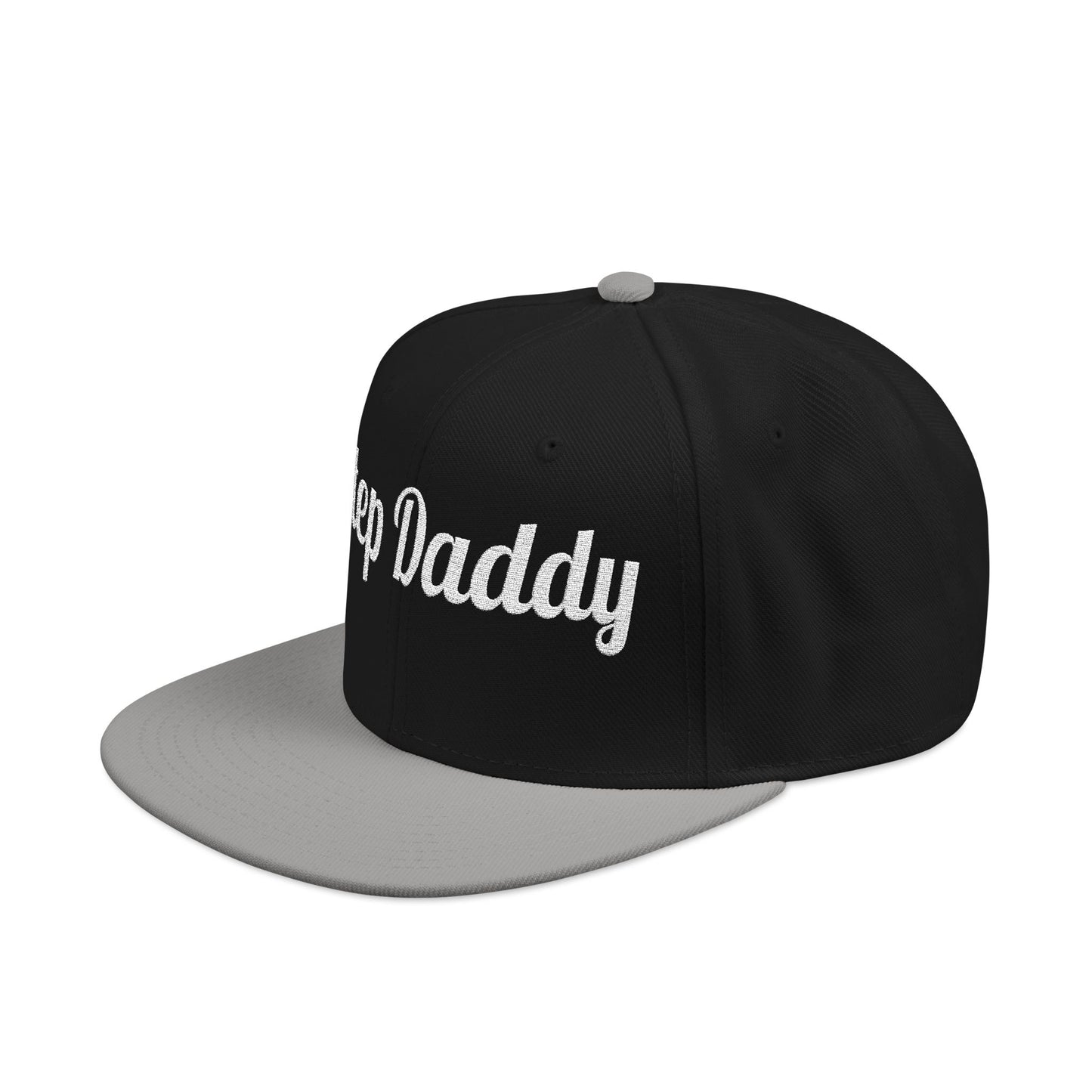 Step Daddy Embroidered Snapback Cap - Trendy Cap for Dads, Perfect Gift for Fathers Day, Casual Wear, Street Style