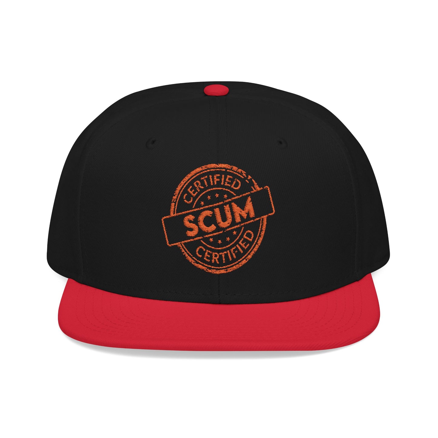 Certified Scum Snapback (Embroidery)