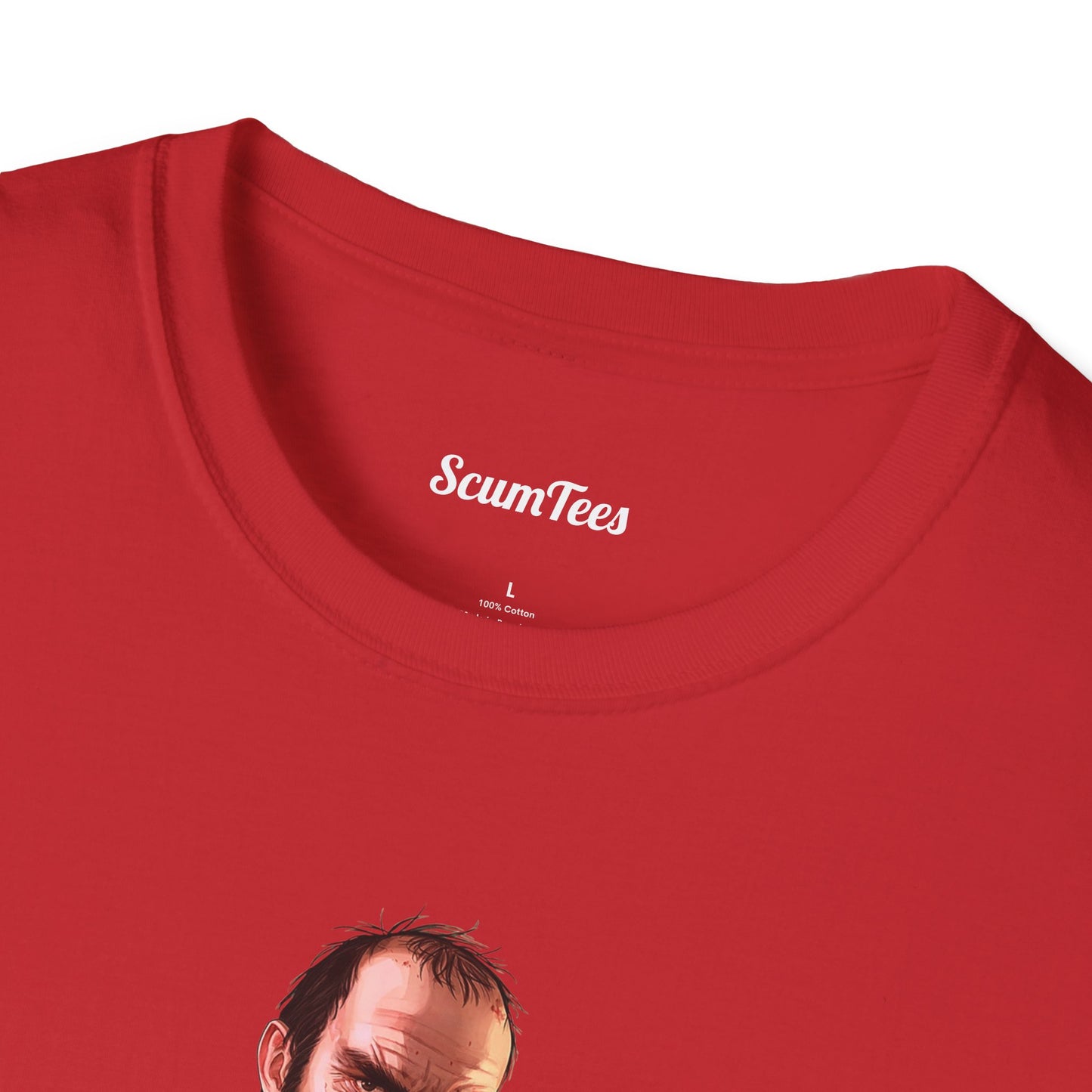 GTA Trevor Portrait T-Shirt — Video Game Character Graphic Tee