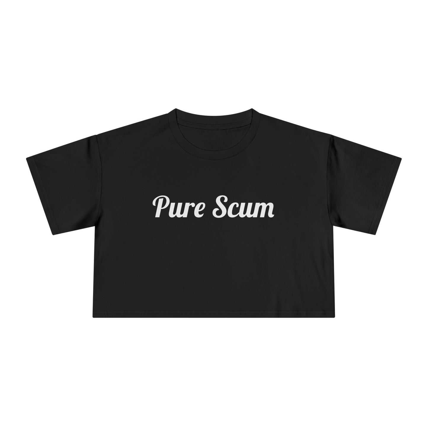 Pure Scum Women's Crop Tee