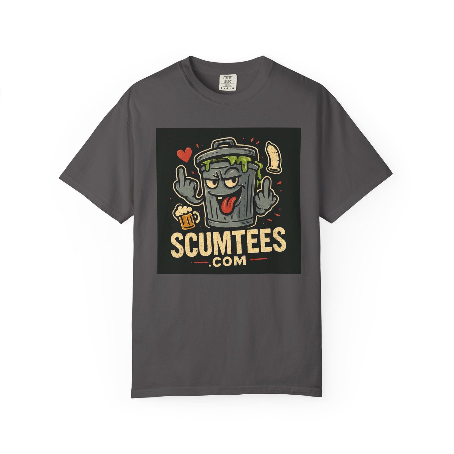 Scum Tees Original Unisex Garment-Dyed T-shirt