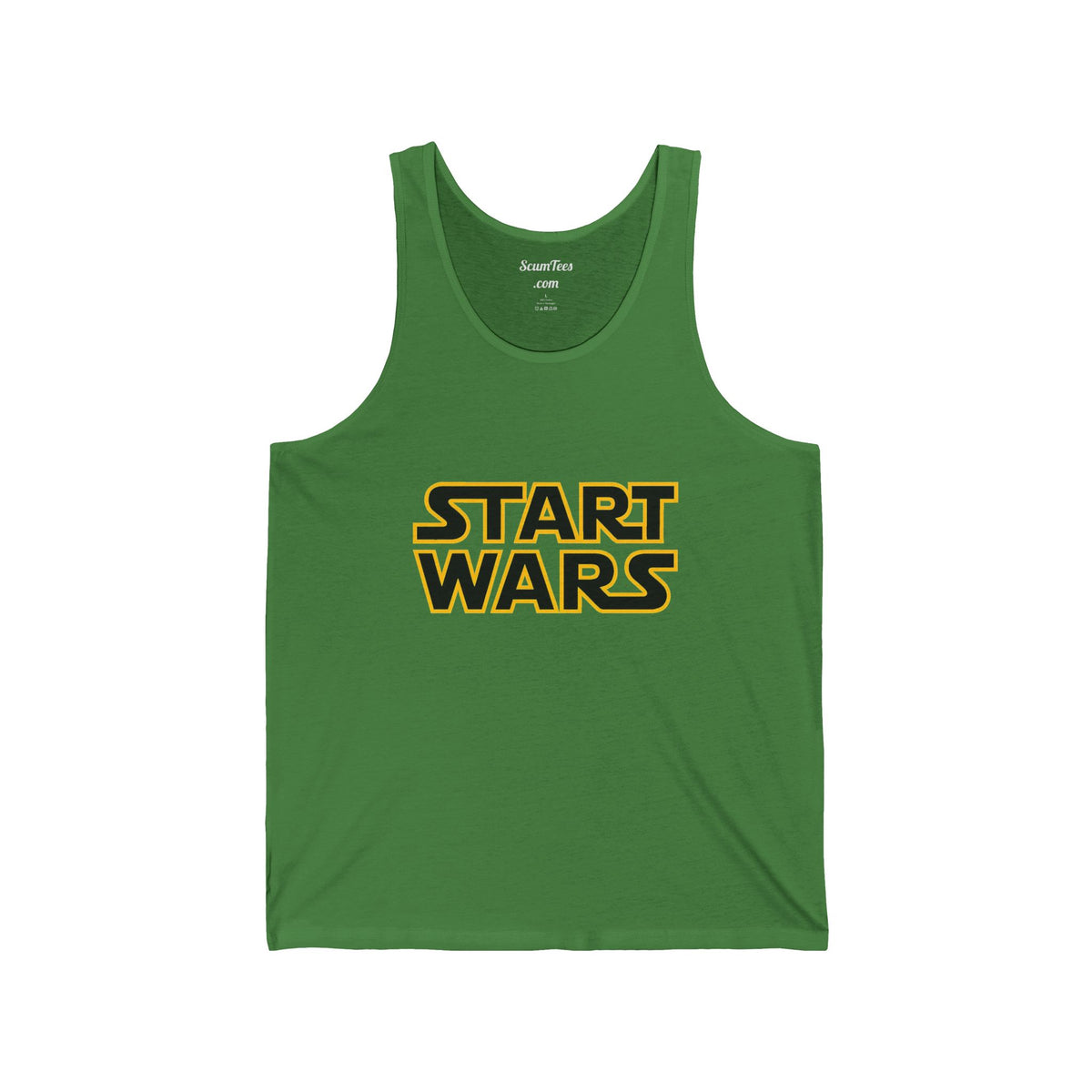 Tank Top — "Start Wars" Retro Sci‑Fi Logo Tank for Tech & Gamer Fans