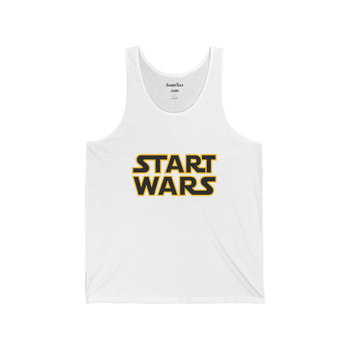 Tank Top — "Start Wars" Retro Sci‑Fi Logo Tank for Tech & Gamer Fans