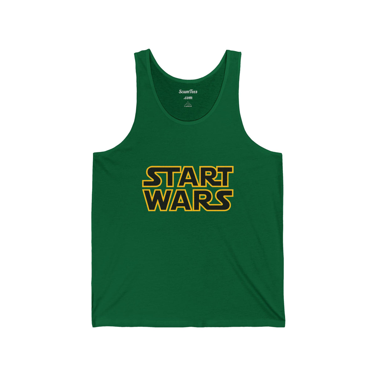 Tank Top — "Start Wars" Retro Sci‑Fi Logo Tank for Tech & Gamer Fans