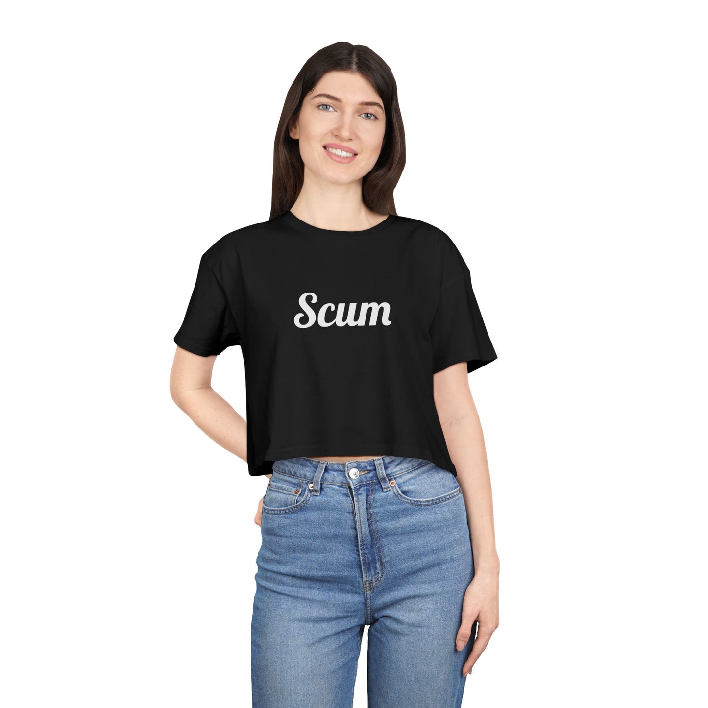 Scum Women's Crop Tee